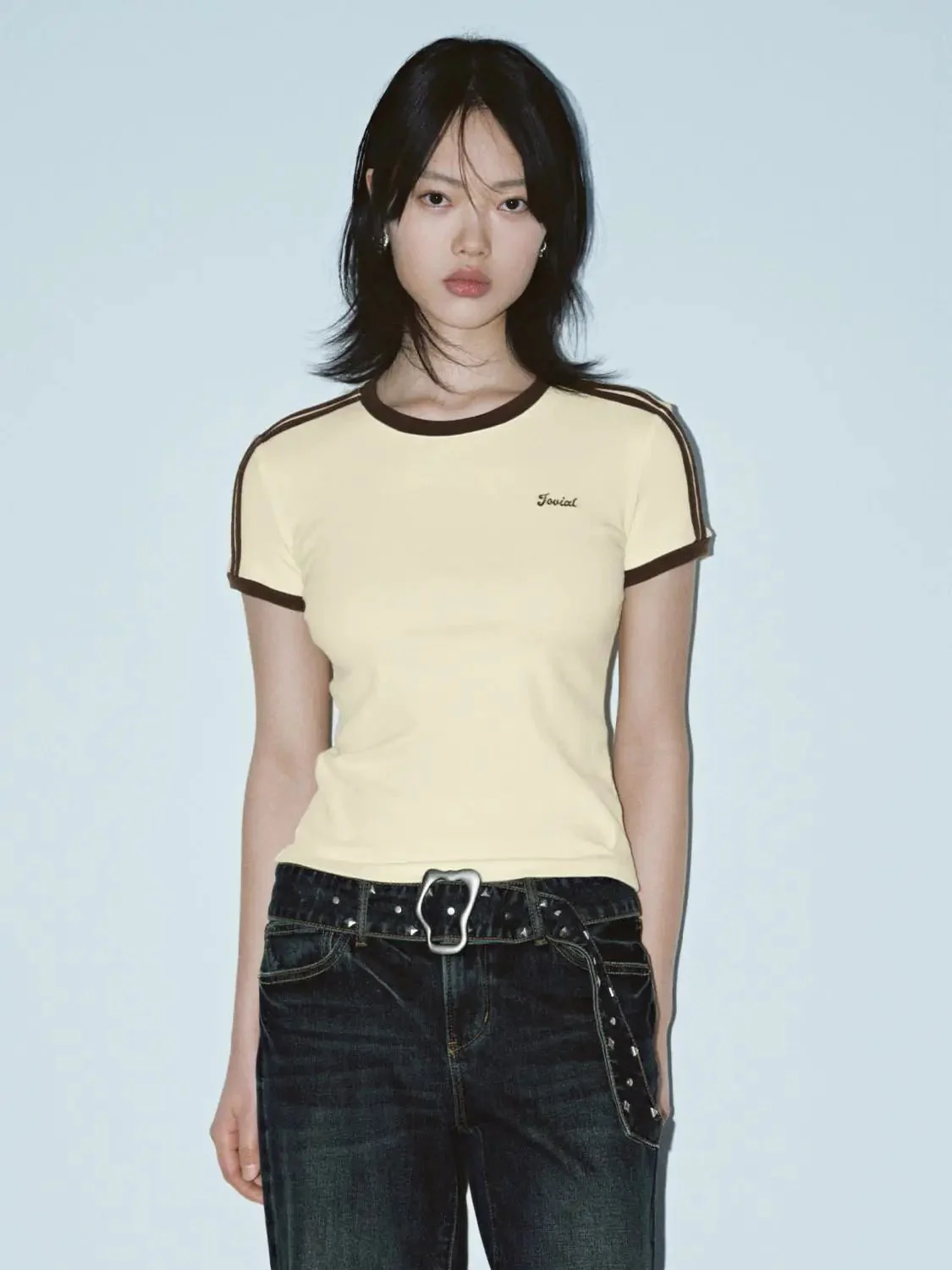 15668-contrast-trim-cotton-fit-nipped-waist-shirt-17.webp Contrast Trim Cotton Fit Nipped Waist Shirt