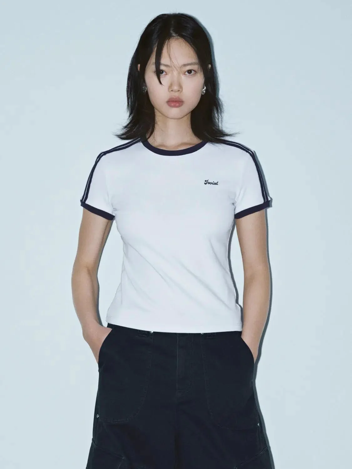 15668-contrast-trim-cotton-fit-nipped-waist-shirt-25.webp Contrast Trim Cotton Fit Nipped Waist Shirt