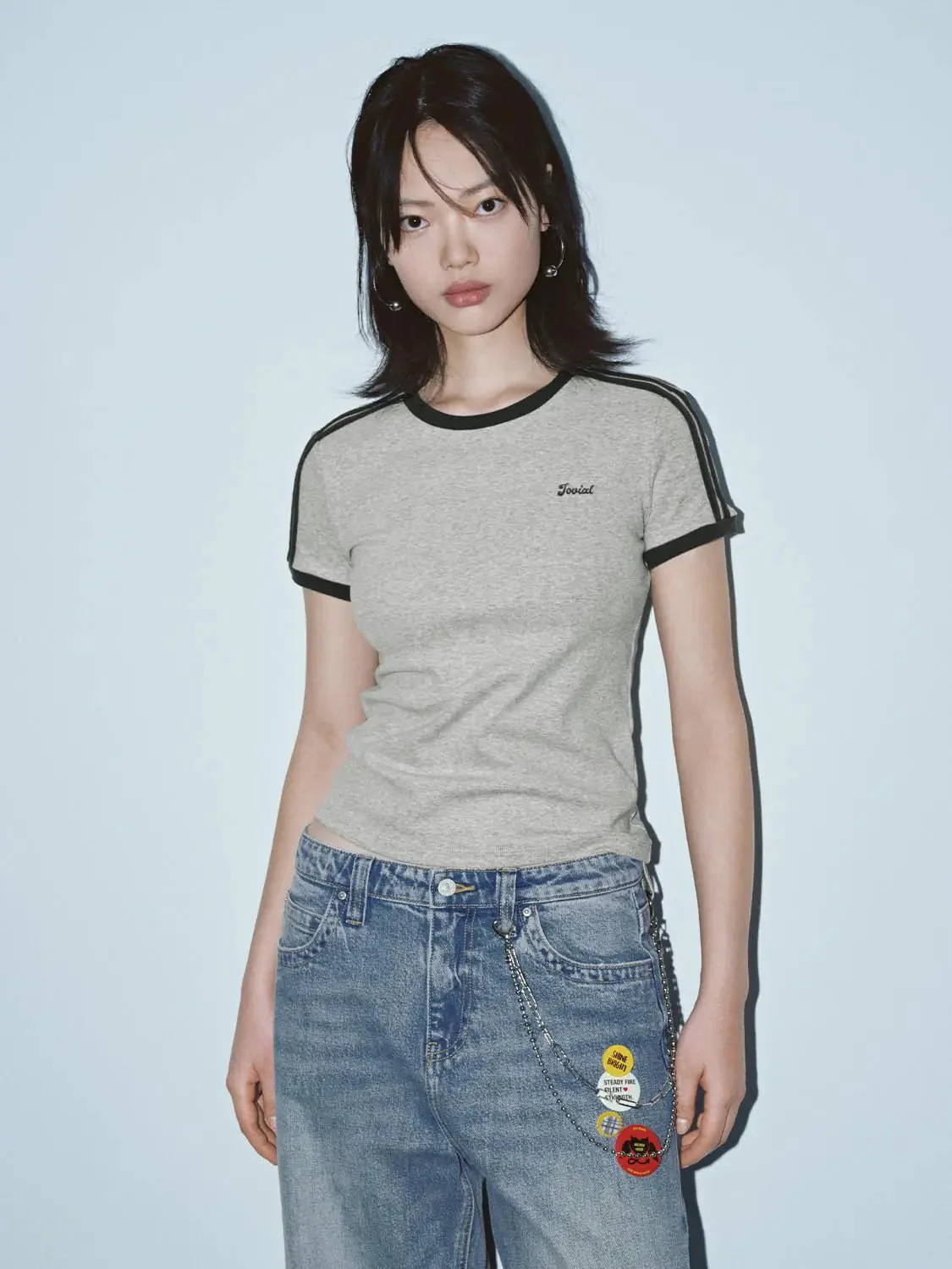 15668-contrast-trim-cotton-fit-nipped-waist-shirt-34.webp Contrast Trim Cotton Fit Nipped Waist Shirt
