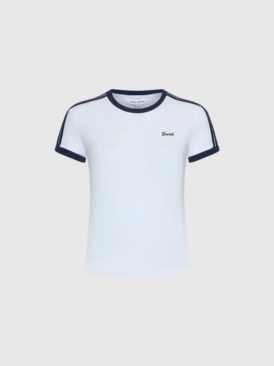 15668-contrast-trim-cotton-fit-nipped-waist-shirt-7.webp Contrast Trim Cotton Fit Nipped Waist Shirt