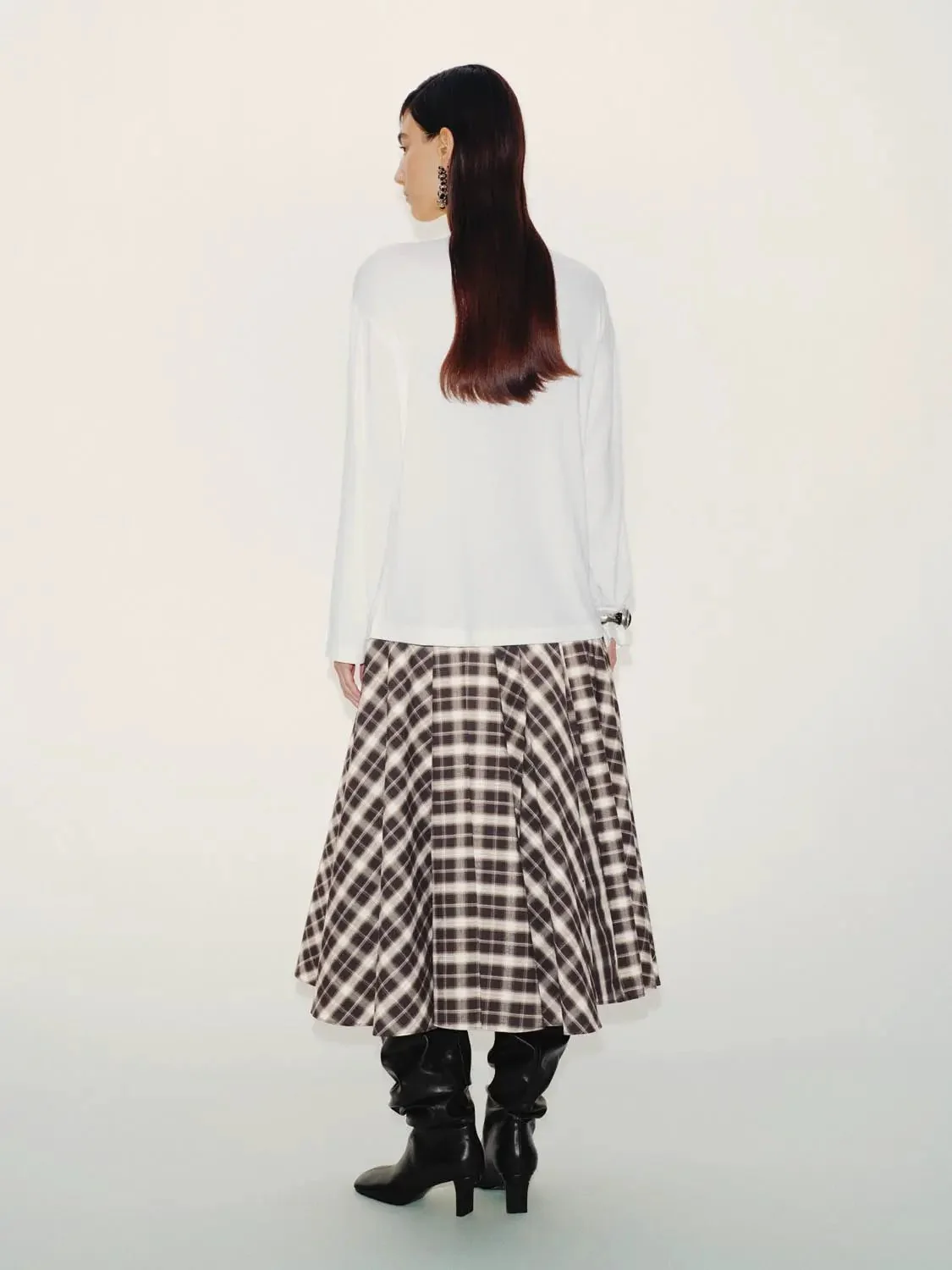 15732-knot-front-long-sleeve-crew-neck-t-shirts-6.webp Knot Front Long Sleeve Crew Neck T Shirts