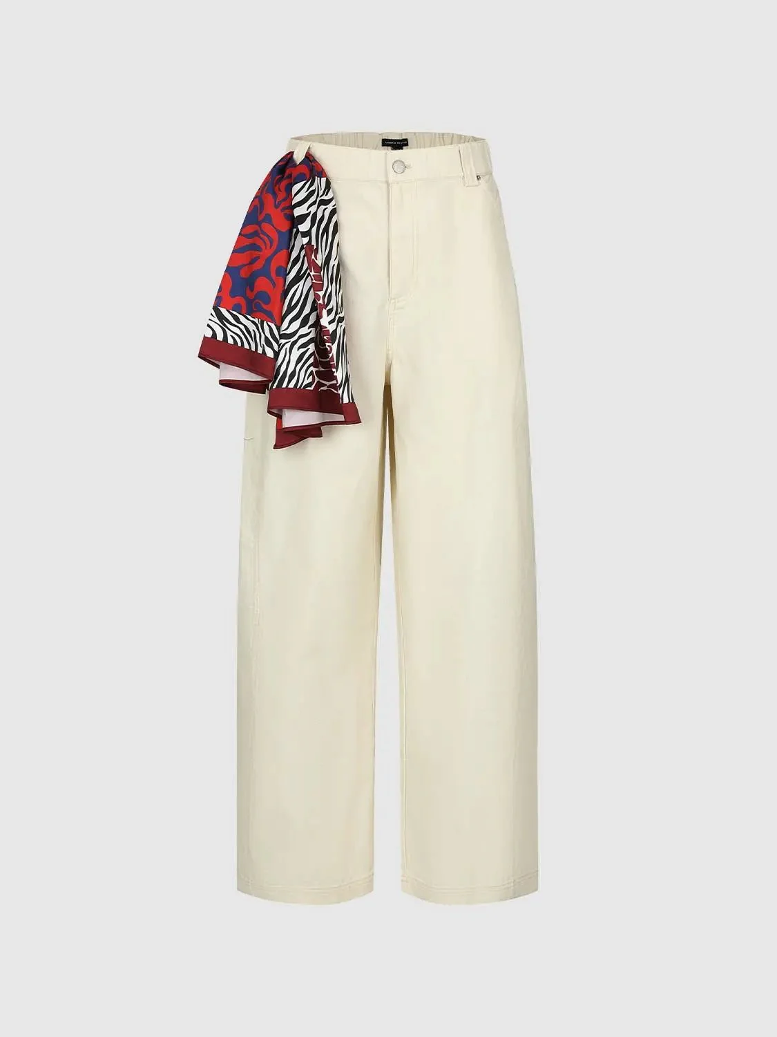 15780-contrast-scarf-detail-tapered-pants-2.webp Contrast Scarf Detail Tapered Pants