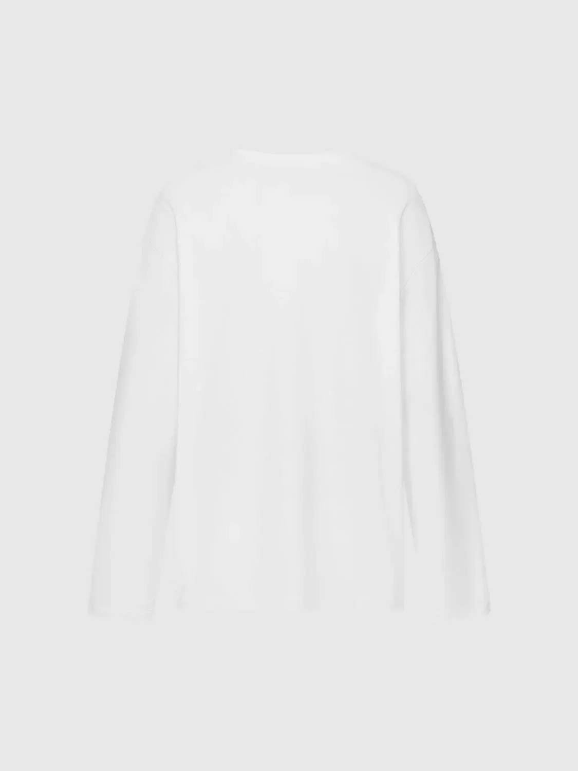 Cotton Printed Cat Illustration Long Sleeve T Shirts