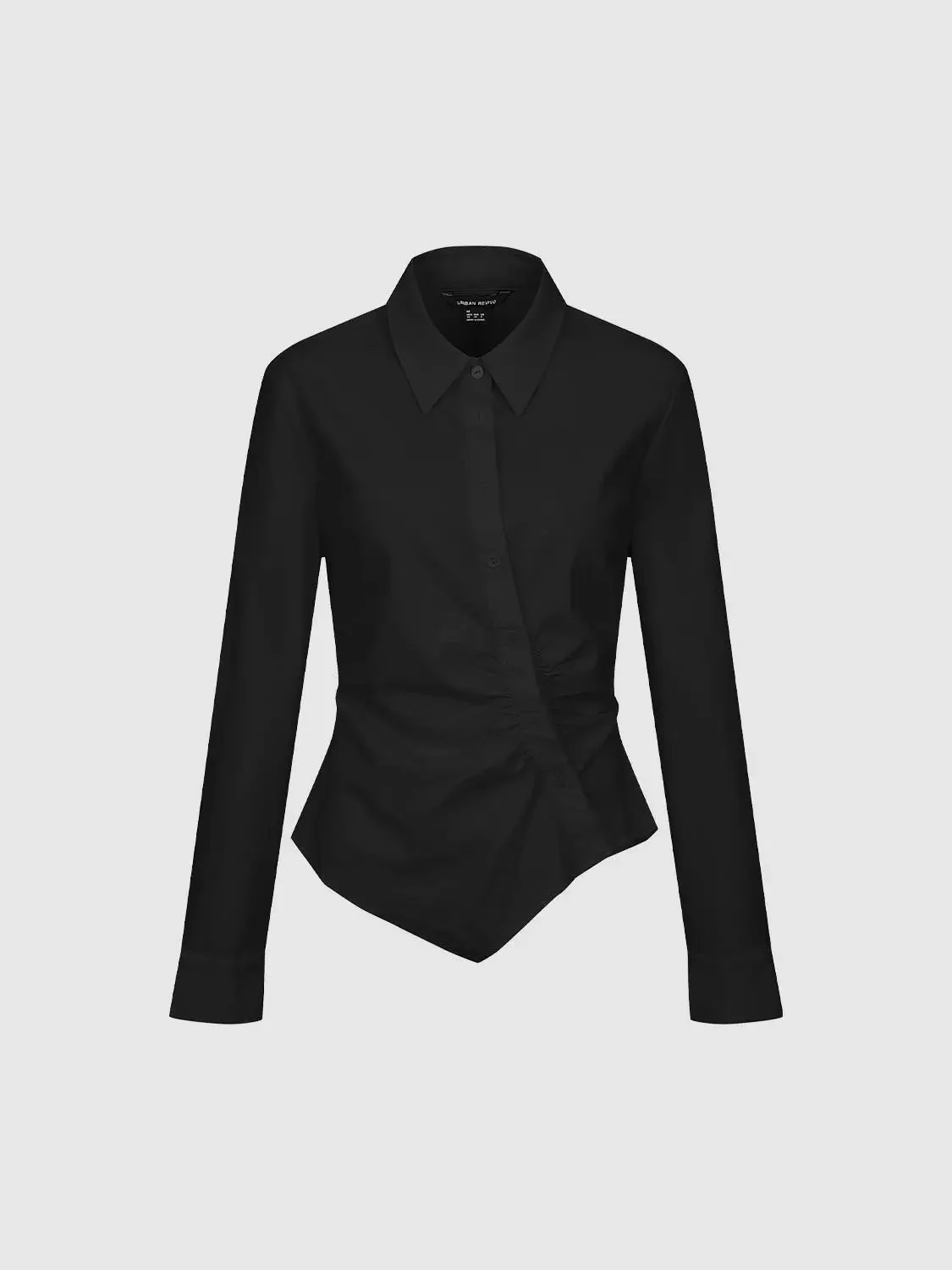 15816-white-linen-blend-asymmetric-slim-fit-shirts-15.webp White Linen Blend Asymmetric Slim Fit Shirts