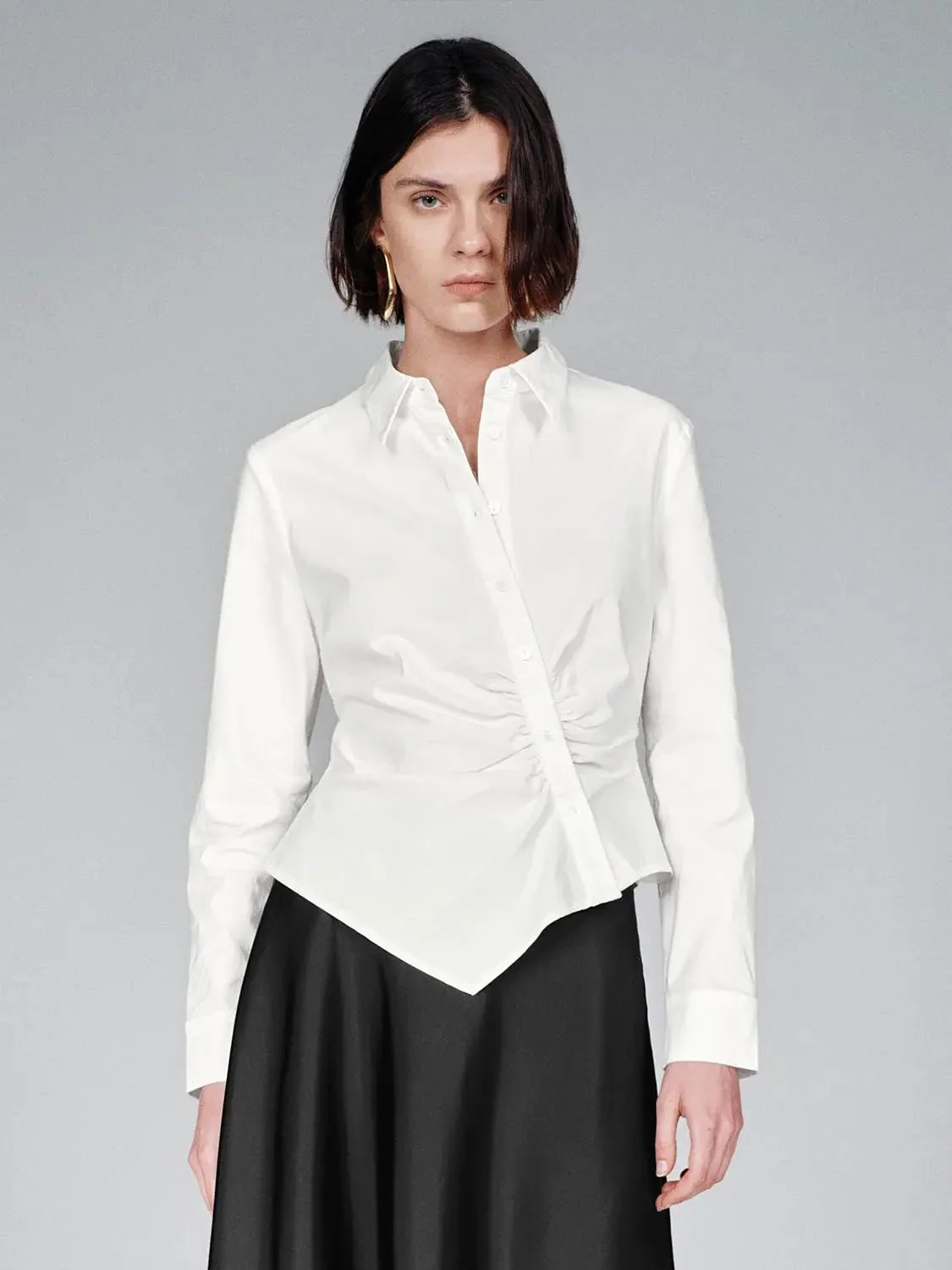 15816-white-linen-blend-asymmetric-slim-fit-shirts-17.webp White Linen Blend Asymmetric Slim Fit Shirts