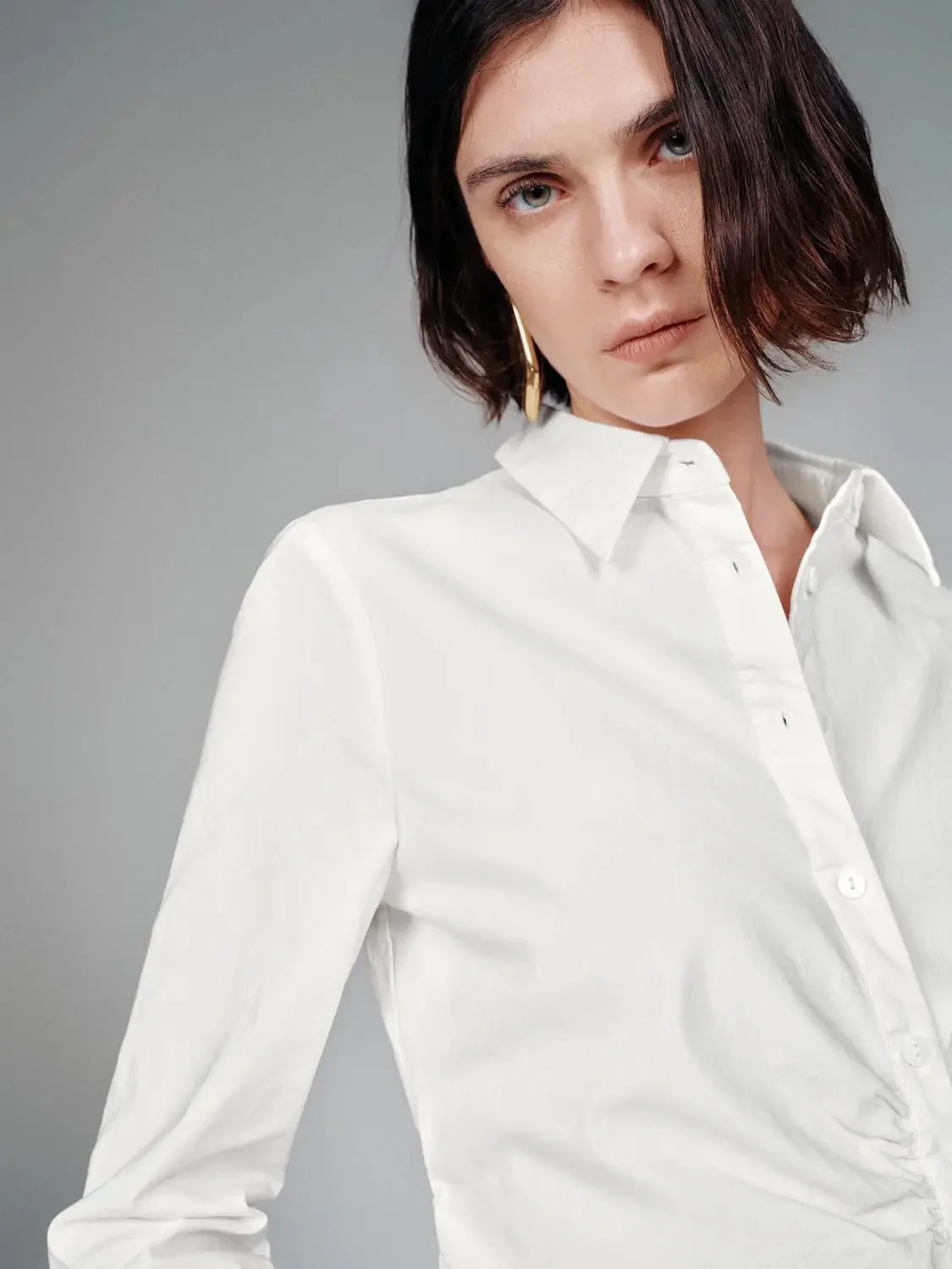 15816-white-linen-blend-asymmetric-slim-fit-shirts-3.webp White Linen Blend Asymmetric Slim Fit Shirts