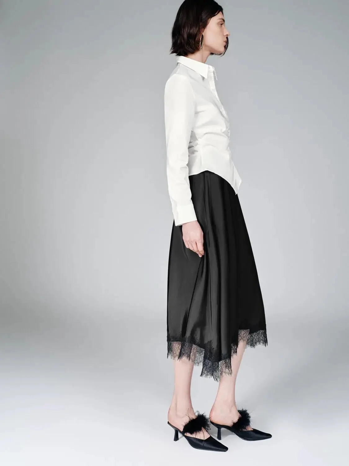 15816-white-linen-blend-asymmetric-slim-fit-shirts-4.webp White Linen Blend Asymmetric Slim Fit Shirts