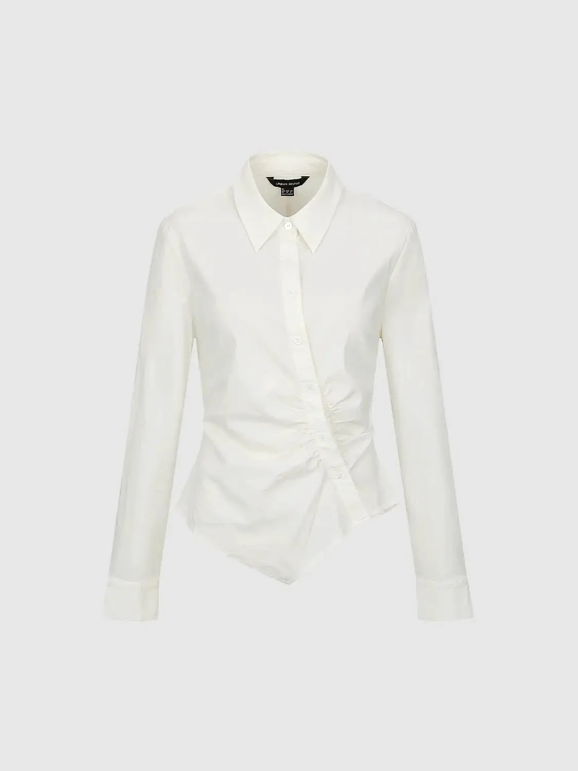 15816-white-linen-blend-asymmetric-slim-fit-shirts-7.webp White Linen Blend Asymmetric Slim Fit Shirts
