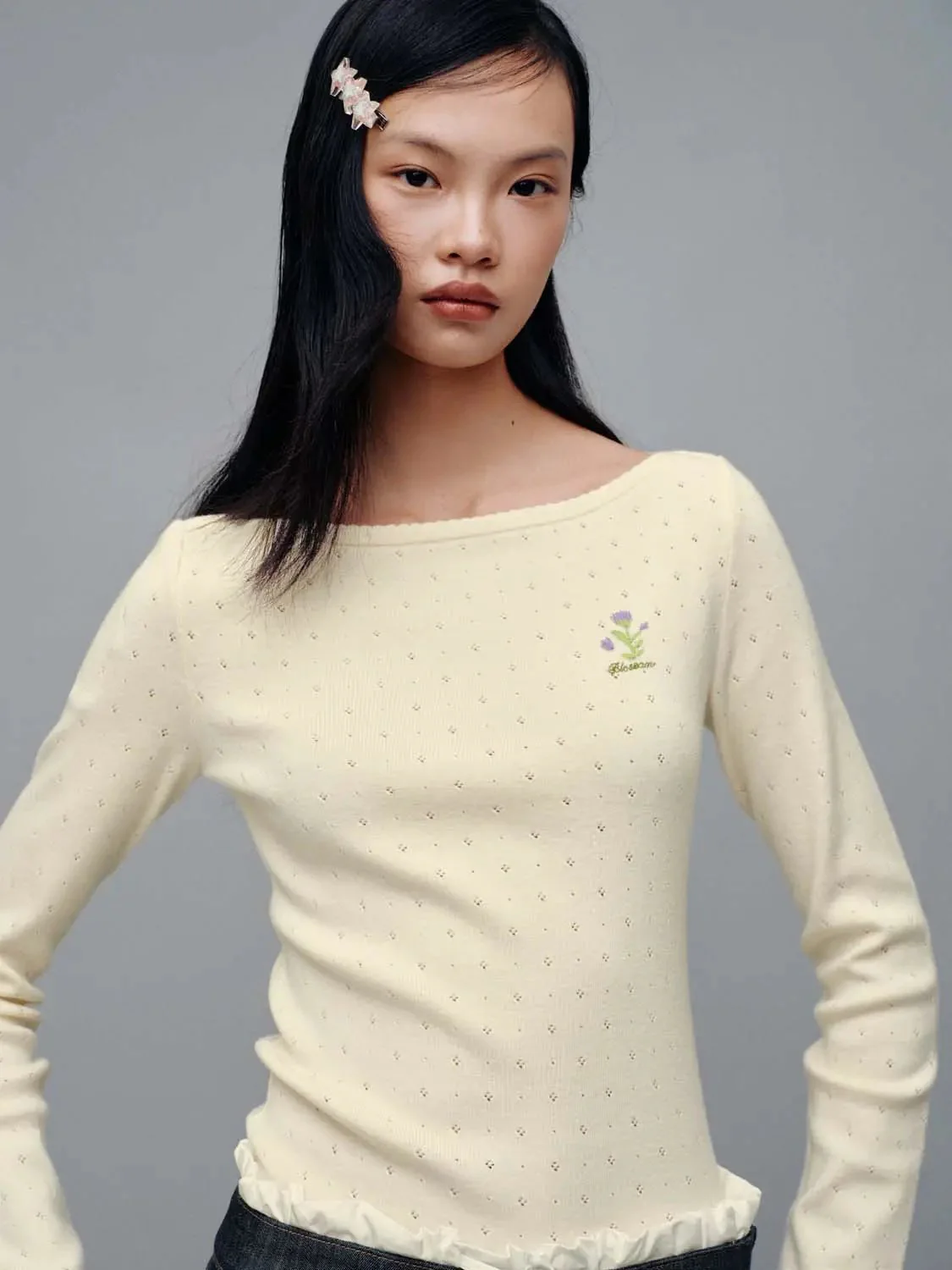 15857-boat-neck-skinny-fit-long-sleeve-knitted-t-shirts-3.webp Boat Neck Skinny Fit Long Sleeve Knitted T-Shirts