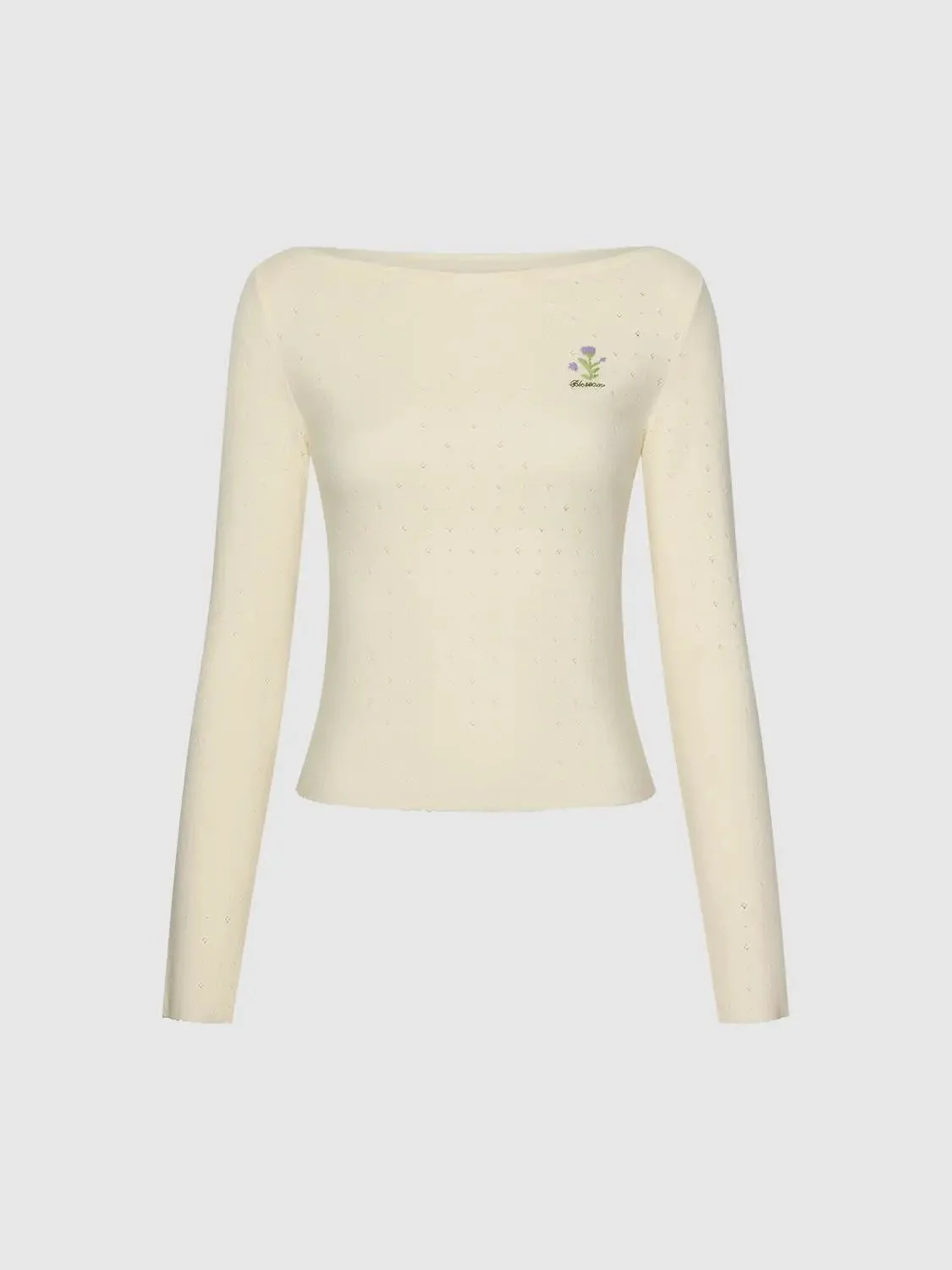 15857-boat-neck-skinny-fit-long-sleeve-knitted-t-shirts-7.webp Boat Neck Skinny Fit Long Sleeve Knitted T-Shirts