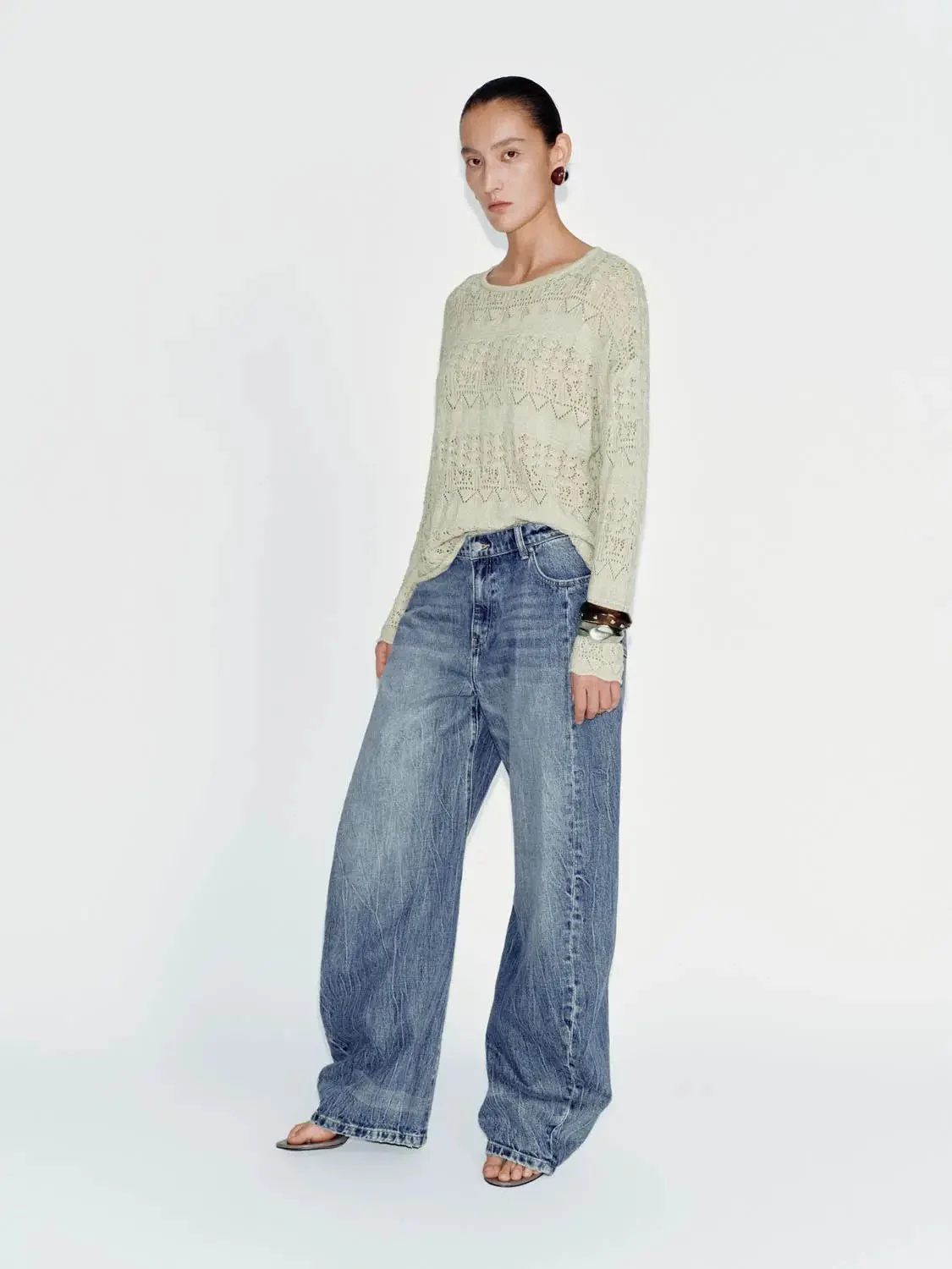 15892-scoop-neck-boho-long-sleeve-knitted-t-shirts-5.webp Scoop Neck Boho Long Sleeve Knitted T-Shirts