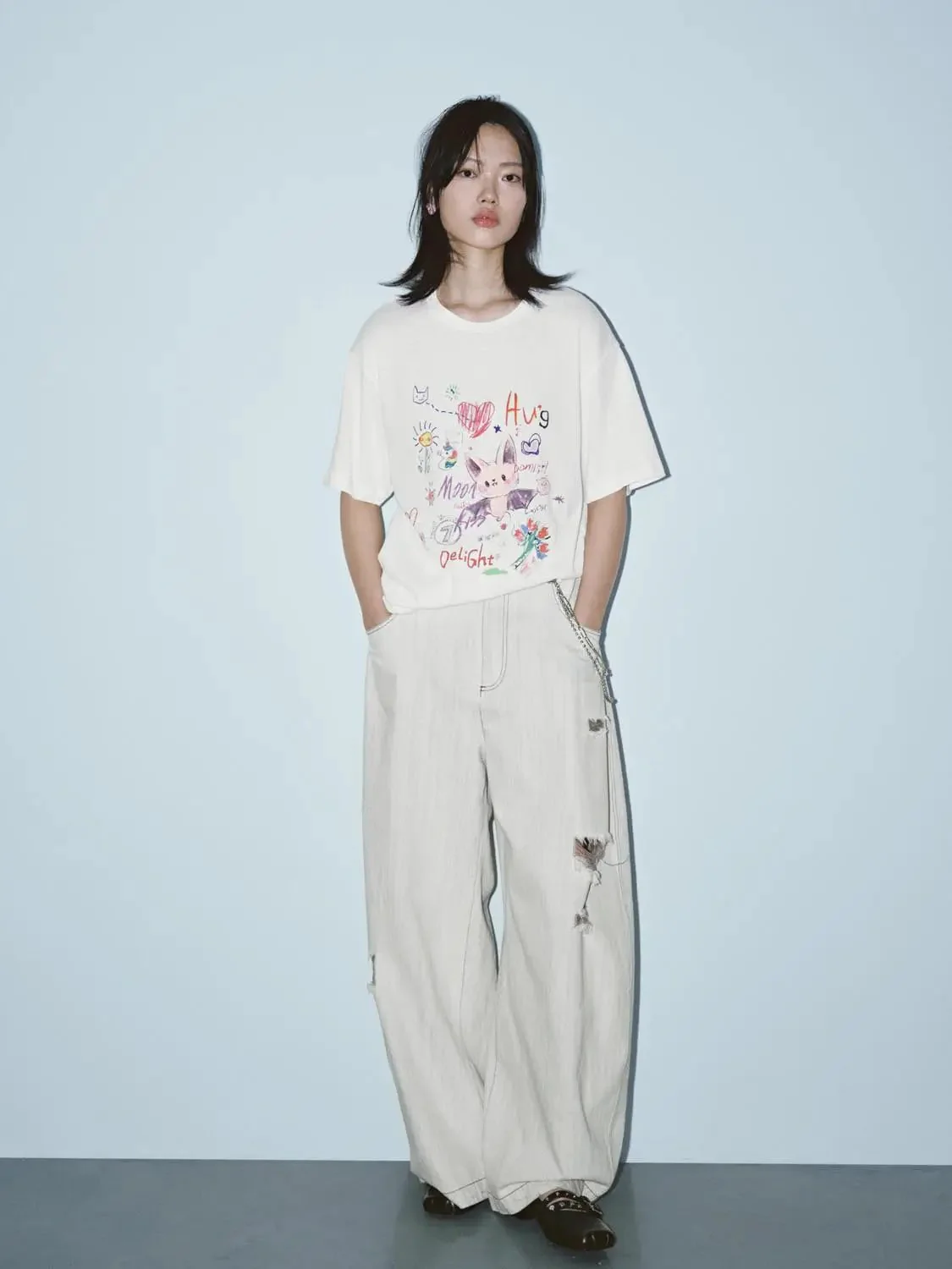 15903-printed-cat-graphic-cotton-blend-t-shirt-4.webp Printed Cat Graphic Cotton Blend T Shirt