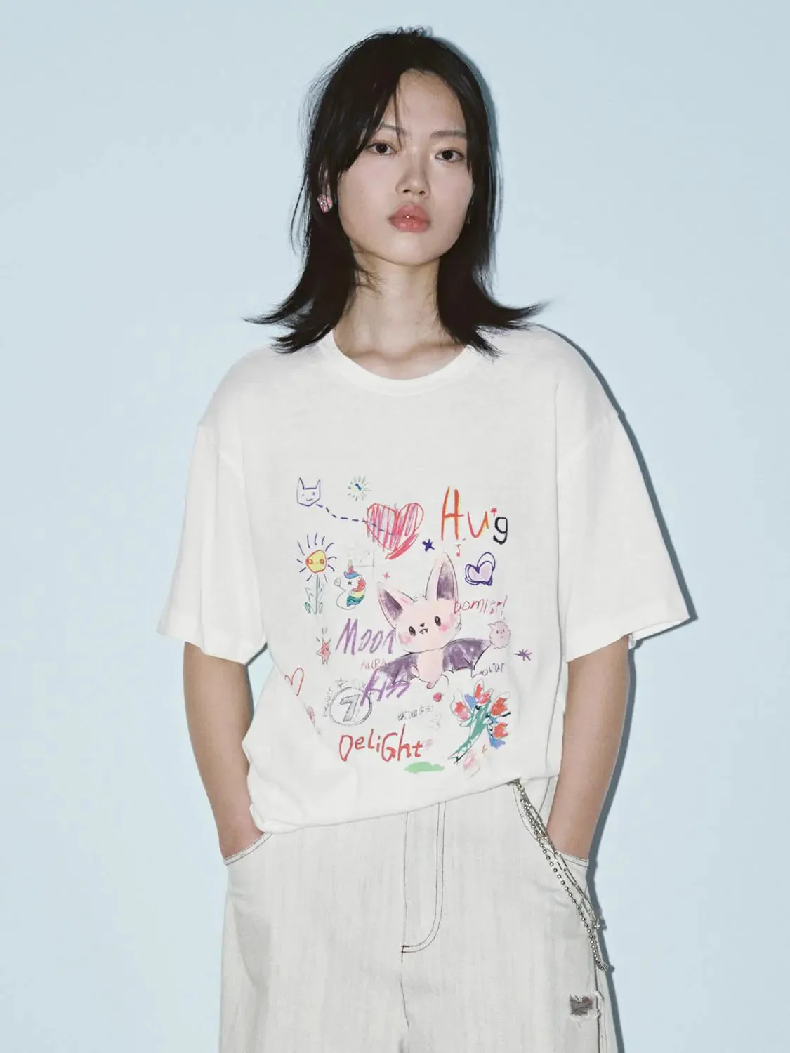 15903-printed-cat-graphic-cotton-blend-t-shirt-9.webp Printed Cat Graphic Cotton Blend T Shirt