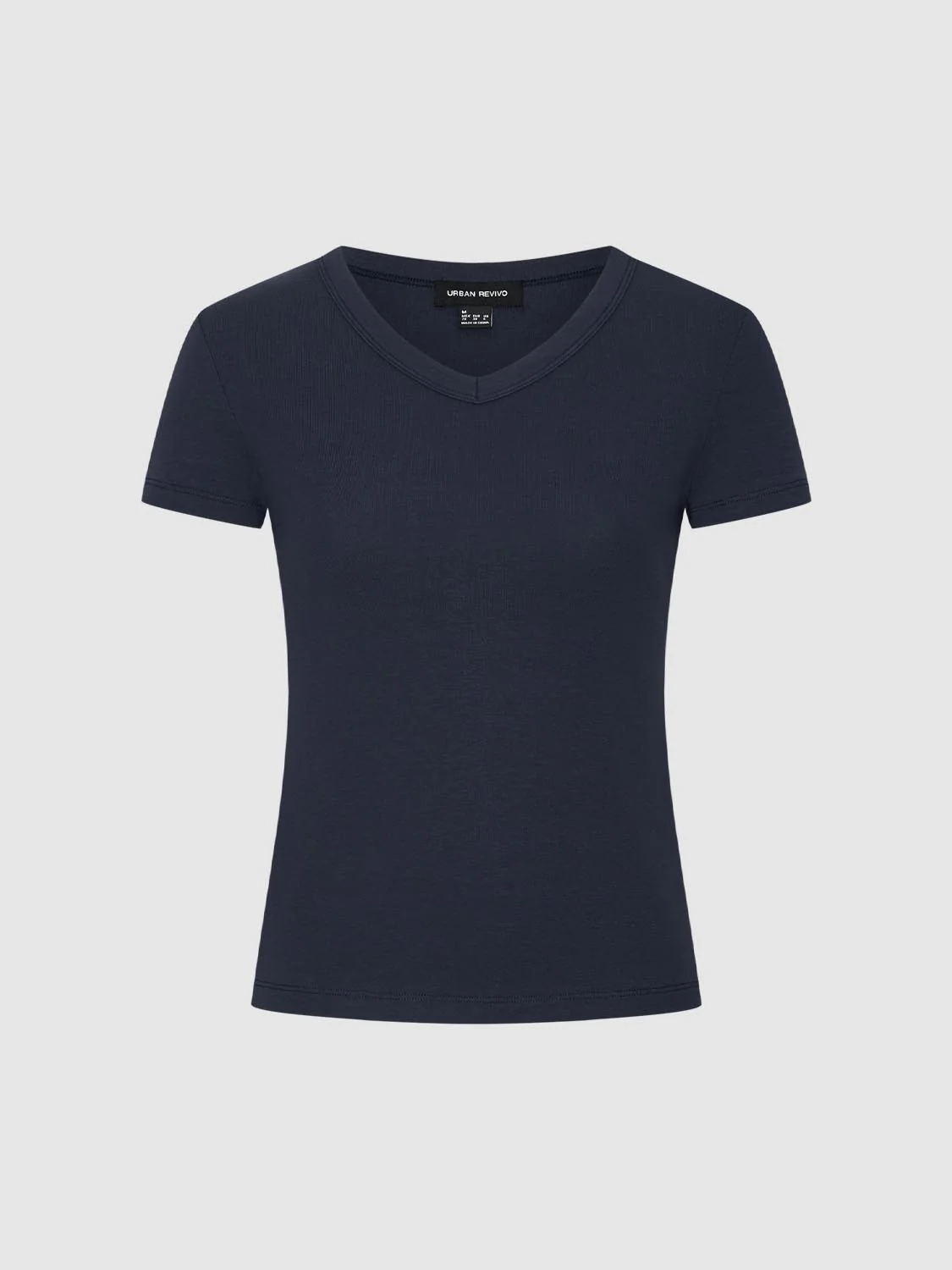 15921-v-neck-cropped-cotton-lyocell-blend-with-stretch-t-shirts-15.webp V-Neck Cropped Cotton Lyocell Blend With Stretch T-Shirts