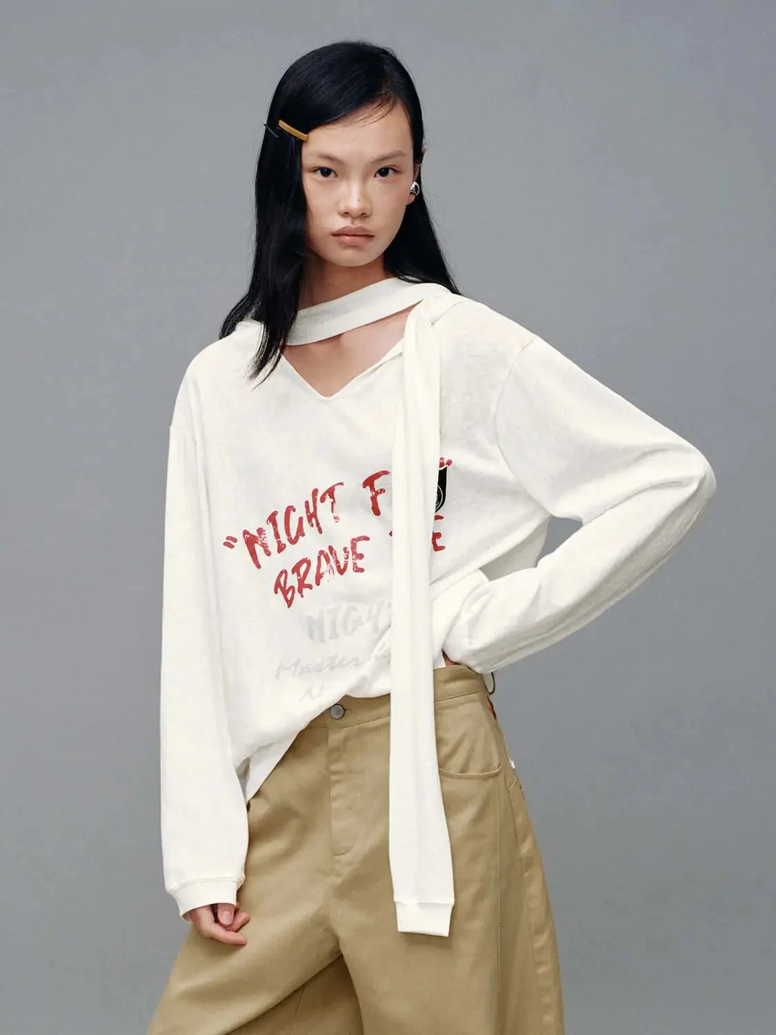 15947-printed-scarf-neck-hooded-long-sleeve-t-shirts-9.webp Printed Scarf Neck Hooded Long Sleeve T Shirts