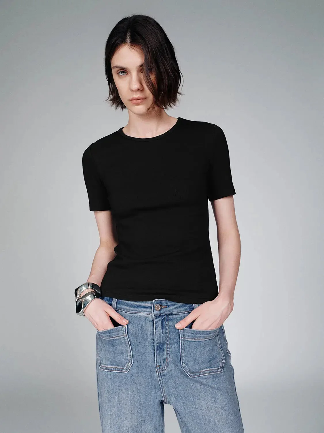 15970-viscose-cotton-blend-crew-neck-slim-fit-t-shirt-25.webp Viscose Cotton Blend Crew Neck Slim Fit T Shirt