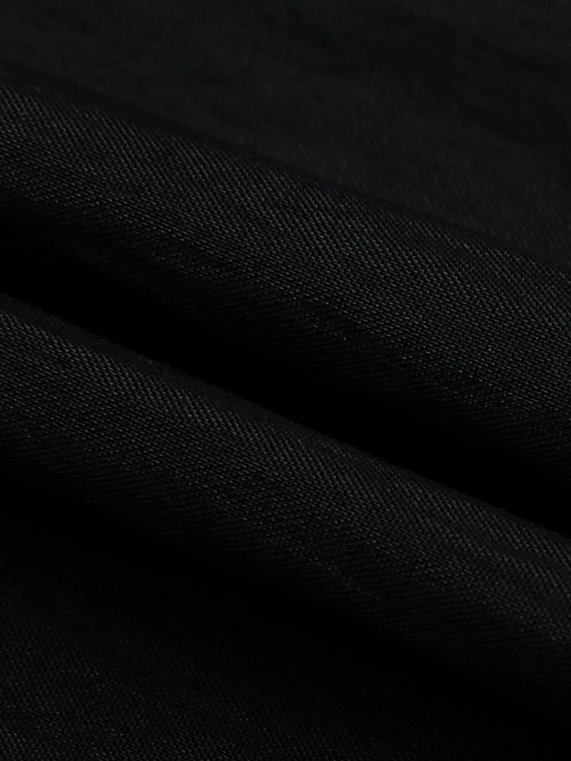 Viscose Knotted Asymmetric Front Silhouette Shirt