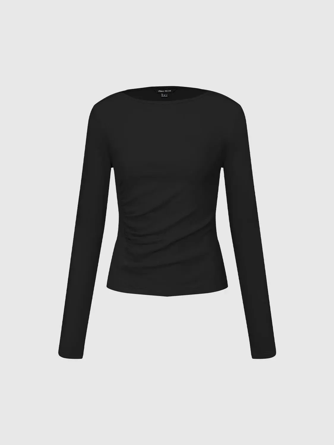 16068-elegant-ruched-long-sleeve-flare-knit-top-31.webp Elegant Ruched Long Sleeve Flare Knit Top