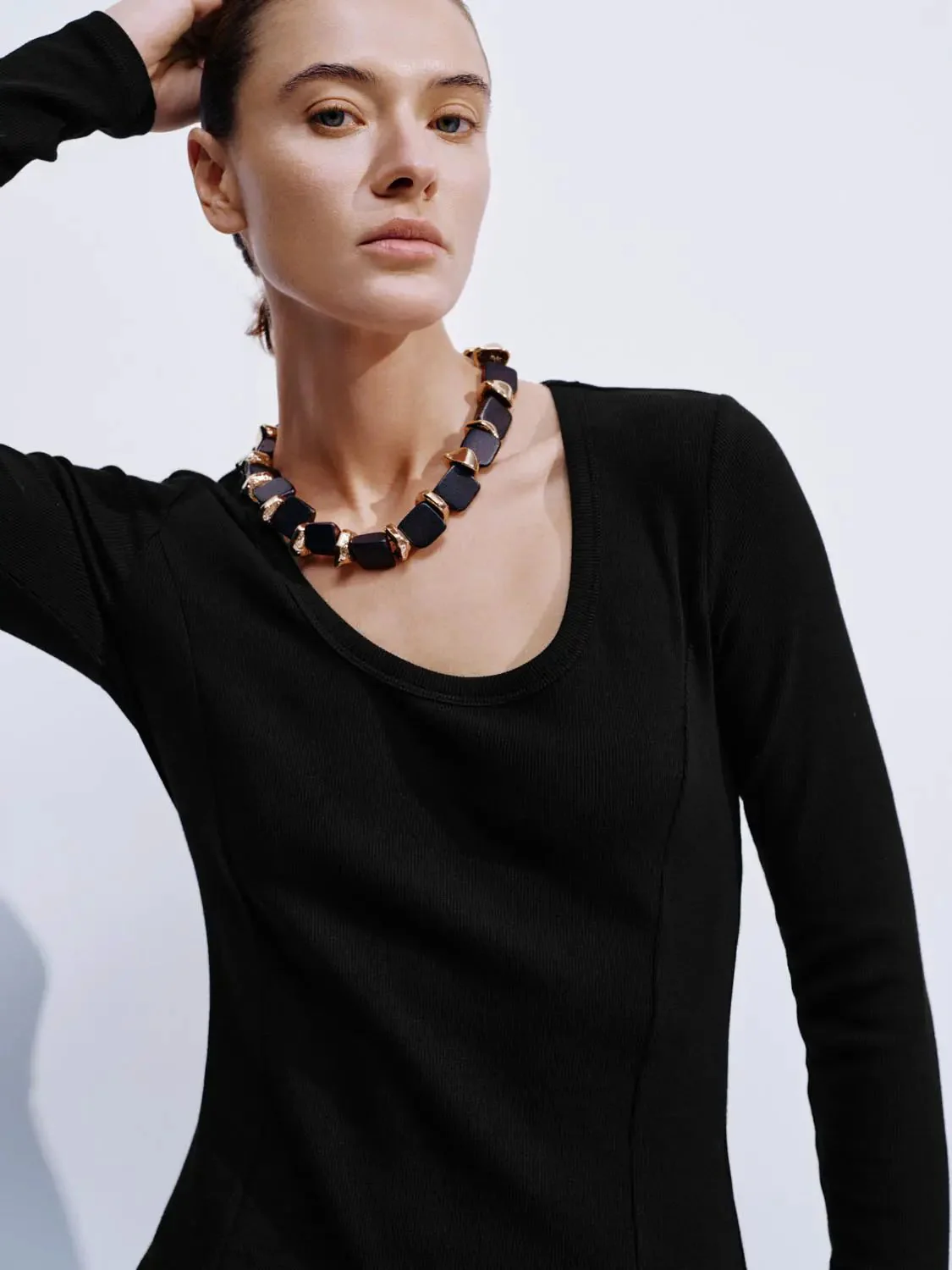 16085-viscose-cotton-blend-scoop-neck-flare-long-sleeve-t-shirt-19.webp Viscose Cotton Blend Scoop Neck Flare Long Sleeve T-Shirt