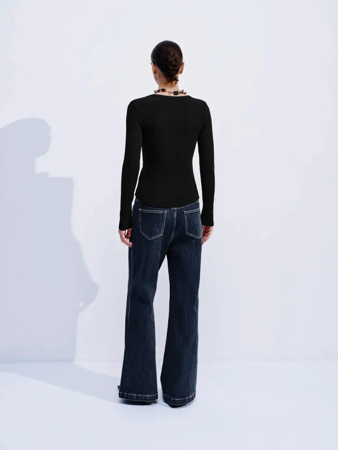 16085-viscose-cotton-blend-scoop-neck-flare-long-sleeve-t-shirt-22.webp Viscose Cotton Blend Scoop Neck Flare Long Sleeve T-Shirt