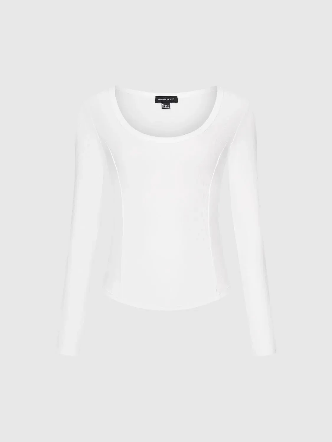 16085-viscose-cotton-blend-scoop-neck-flare-long-sleeve-t-shirt-7.webp Viscose Cotton Blend Scoop Neck Flare Long Sleeve T-Shirt