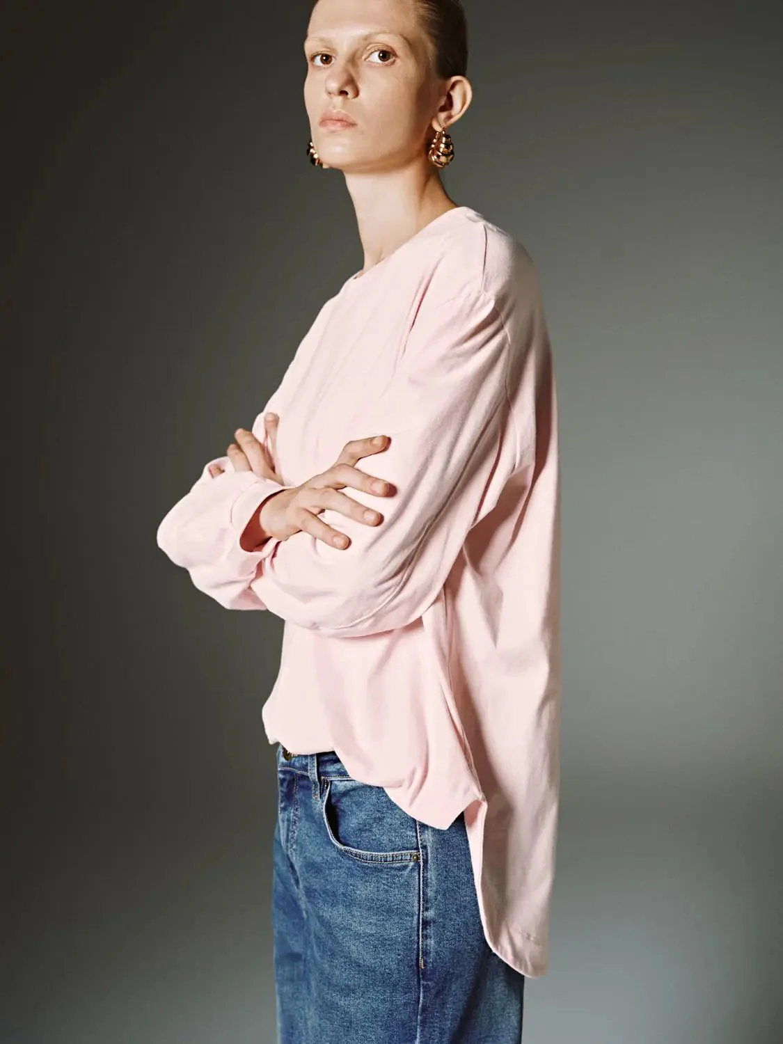16140-cotton-flare-sleeve-long-sleeve-casual-t-shirt-16.webp Cotton Flare Sleeve Long Sleeve Casual T Shirt