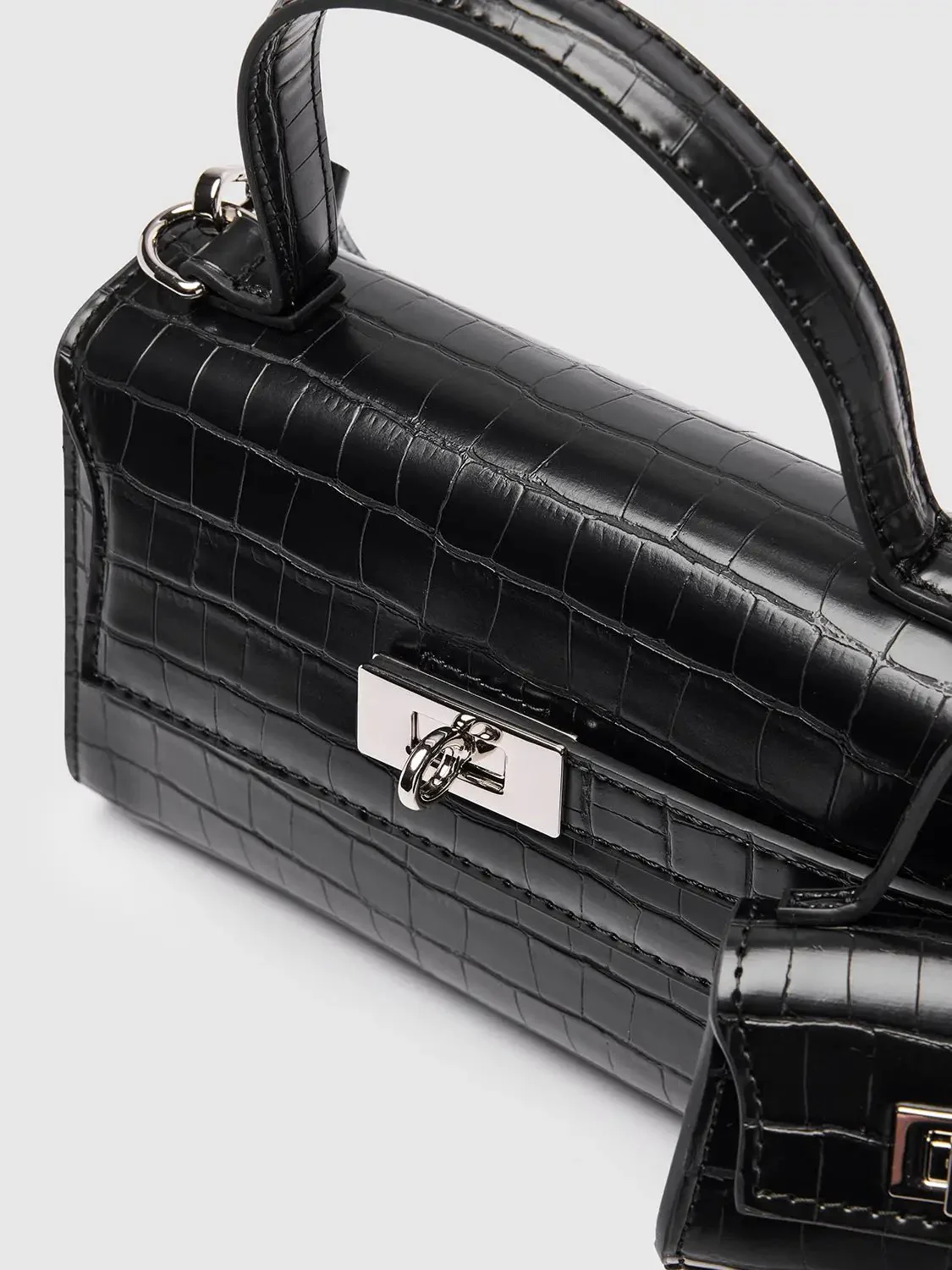 Double Handle Shoulder Crossbody Bags
