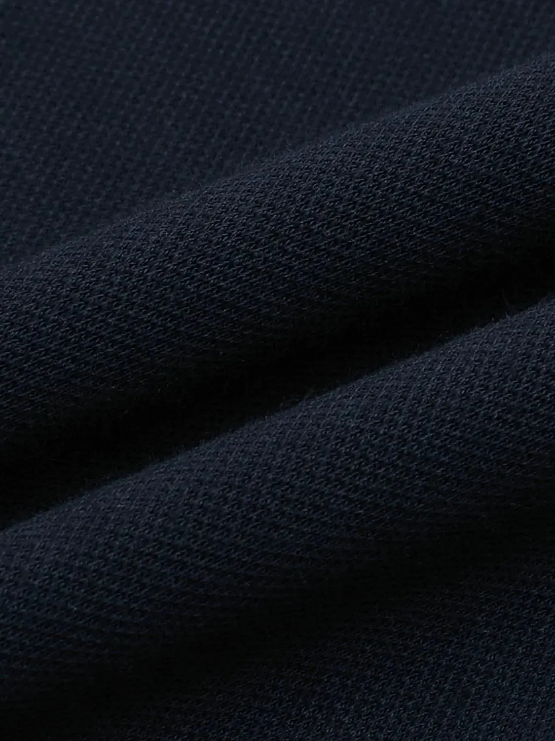 162-navy-polo-neck-a-line-contrast-trim-dress-8.webp Navy Polo Neck A Line Contrast Trim Dress