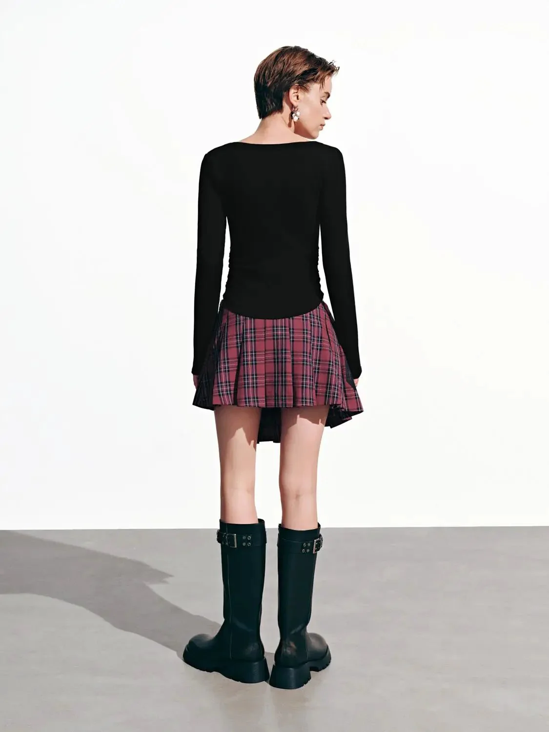 16246-cinch-waist-long-sleeve-cotton-blend-t-shirts-30.webp Cinch Waist Long Sleeve Cotton Blend T-Shirts