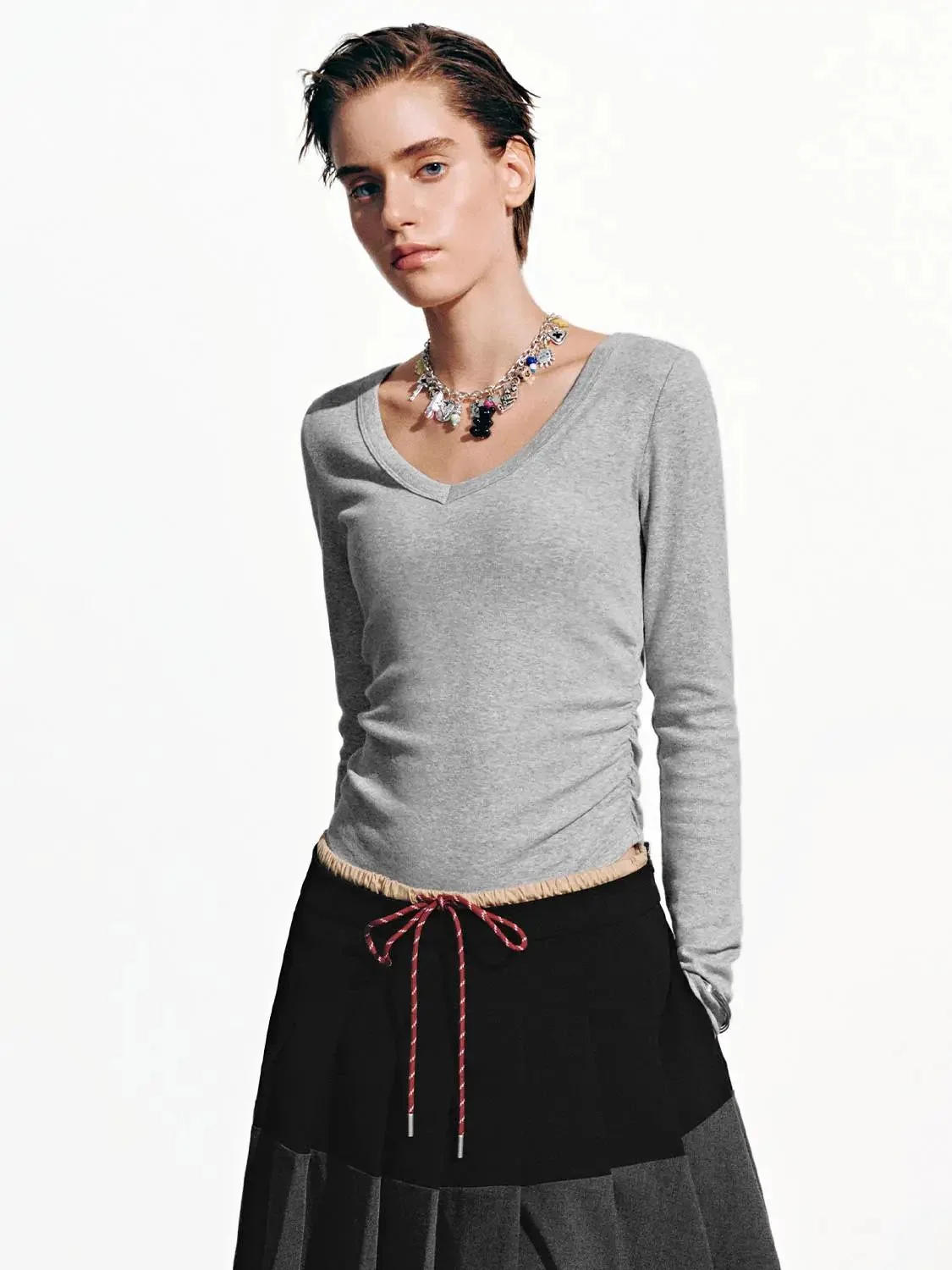 16246-cinch-waist-long-sleeve-cotton-blend-t-shirts-33.webp Cinch Waist Long Sleeve Cotton Blend T-Shirts
