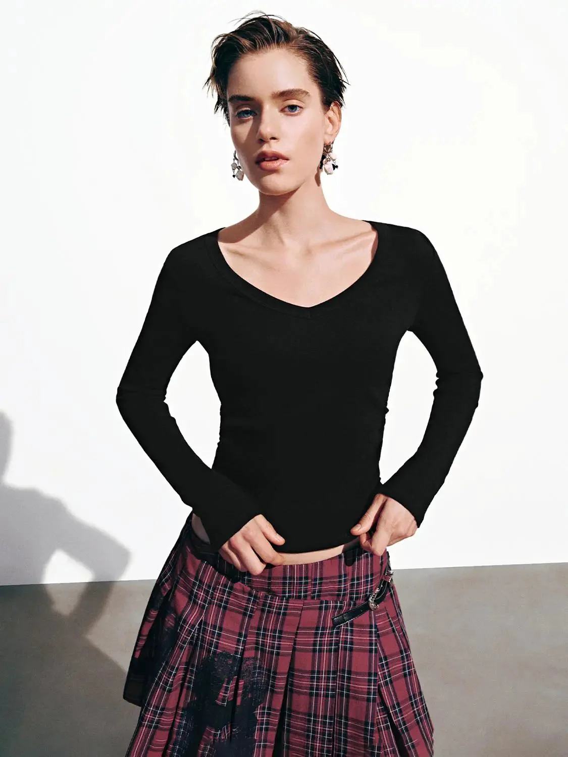 16246-cinch-waist-long-sleeve-cotton-blend-t-shirts-36.webp Cinch Waist Long Sleeve Cotton Blend T-Shirts