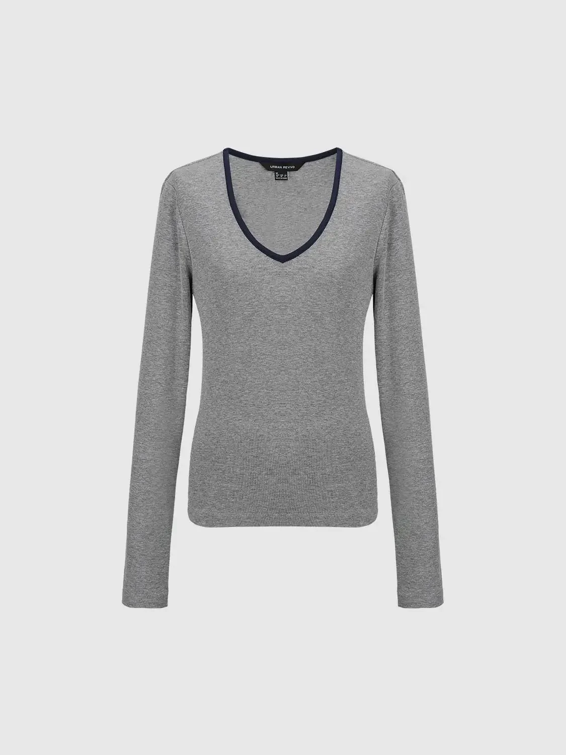 16263-contrast-trim-cotton-viscose-blend-long-sleeve-t-shirt-7.webp Contrast Trim Cotton Viscose Blend Long Sleeve T Shirt