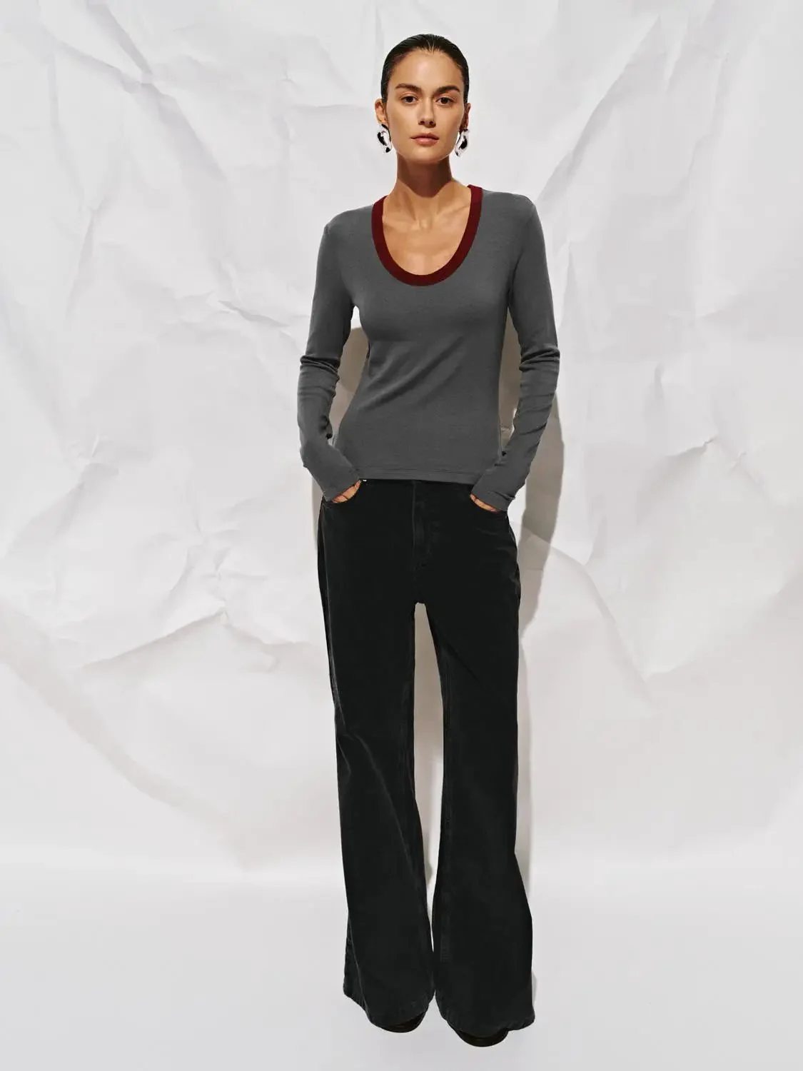 16380-scoop-neck-long-sleeve-viscose-blend-knit-t-shirts-4.webp Scoop Neck Long Sleeve Viscose Blend Knit T Shirts