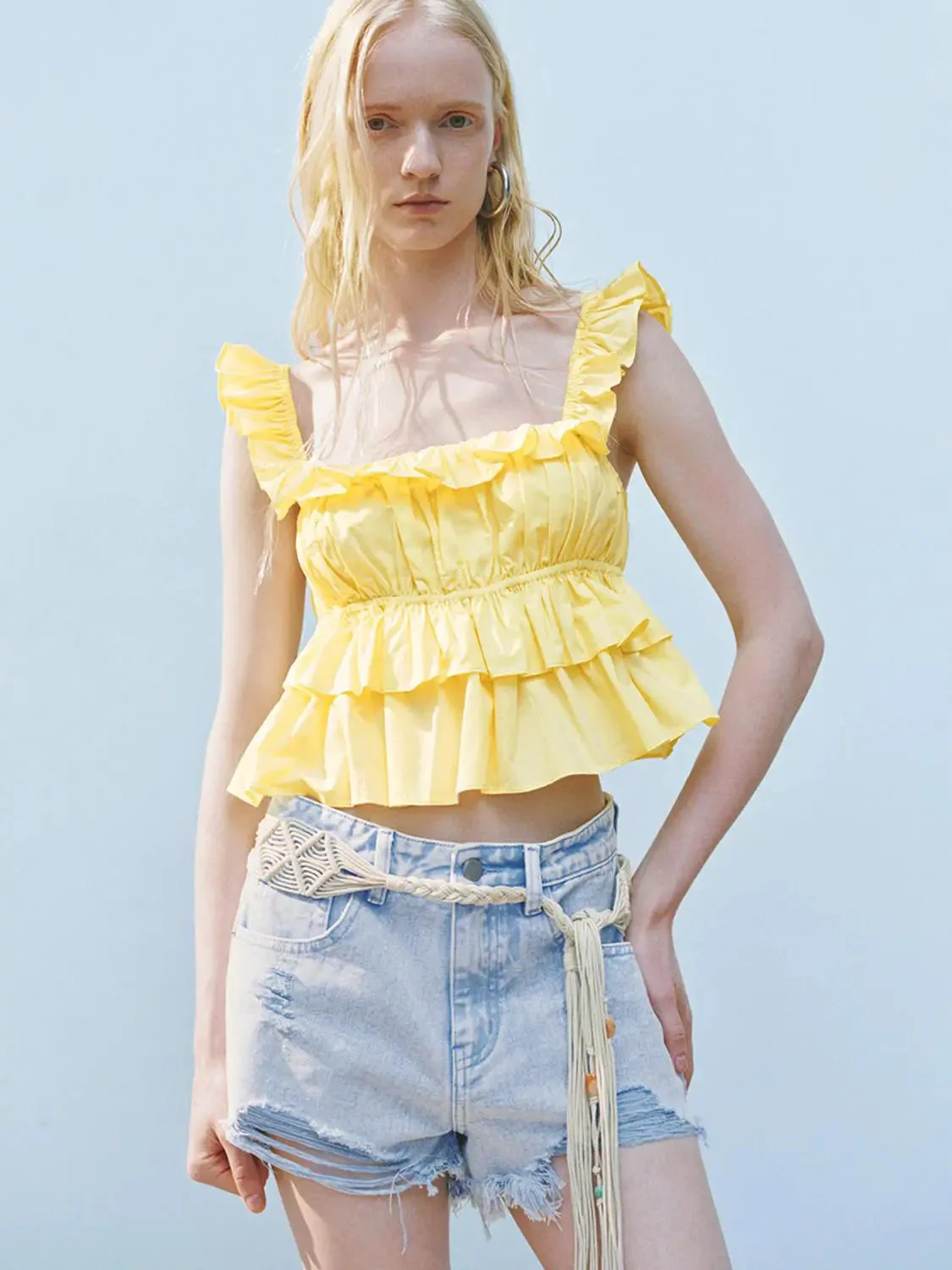 16439-wide-strap-ruffle-cami-tops-1.webp Wide Strap Ruffle Cami Tops