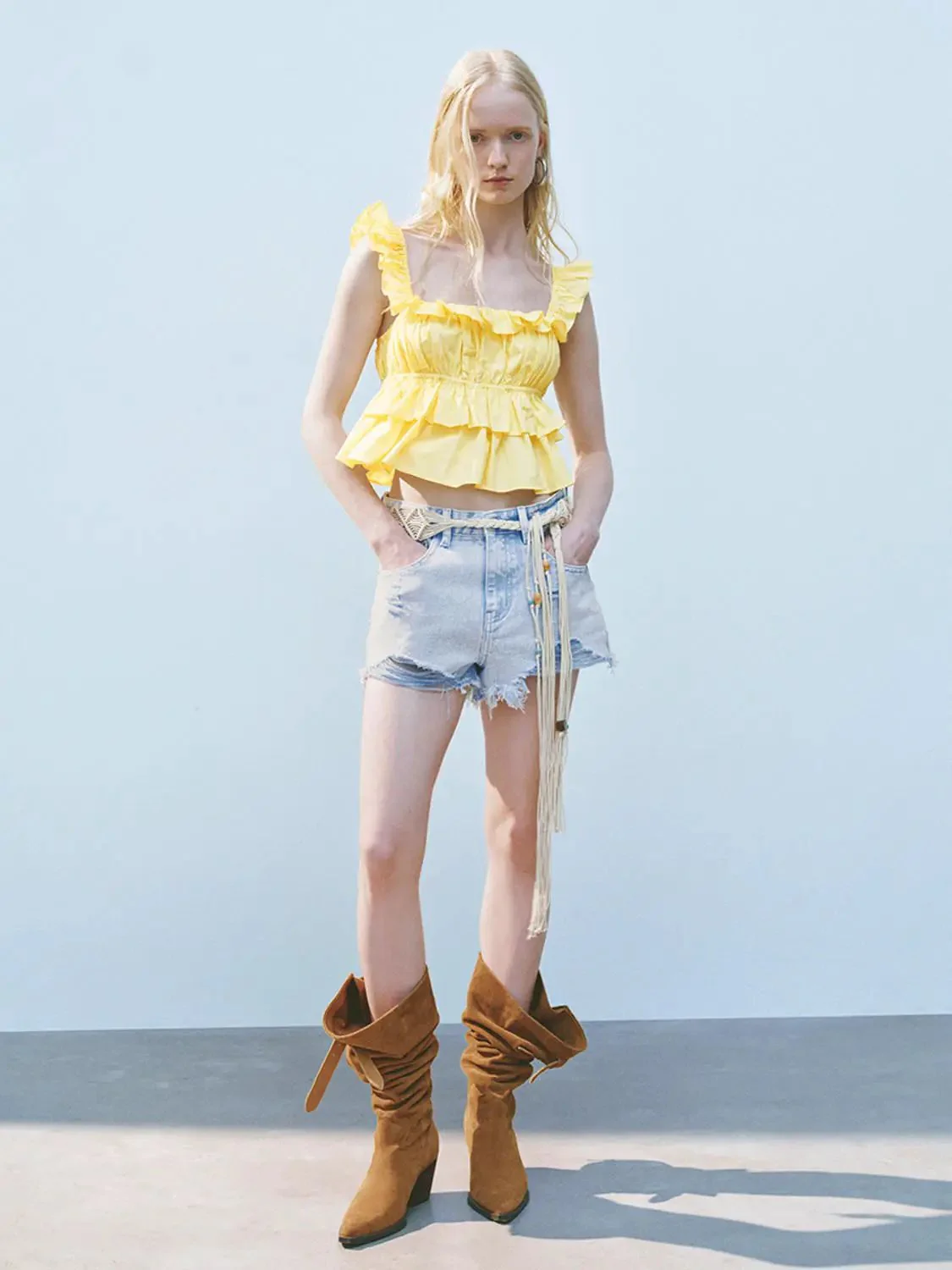 16439-wide-strap-ruffle-cami-tops-4.webp Wide Strap Ruffle Cami Tops