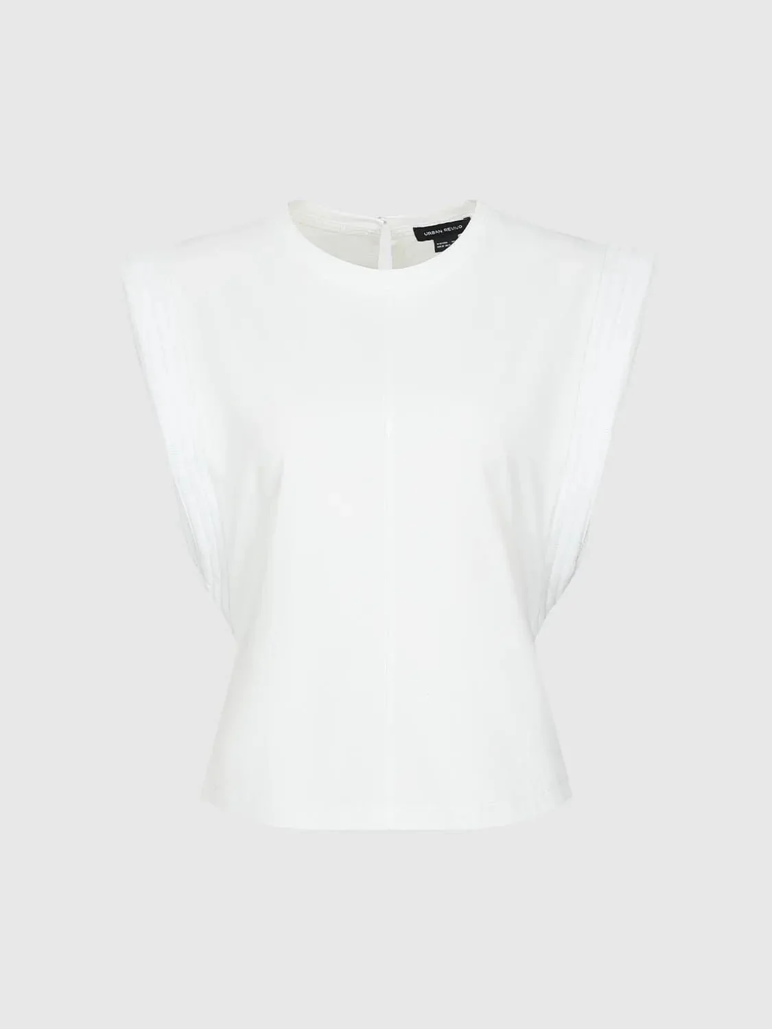 16455-elegant-cotton-blend-cap-sleeve-lightweight-t-shirt-7.webp Elegant Cotton Blend Cap Sleeve Lightweight T Shirt