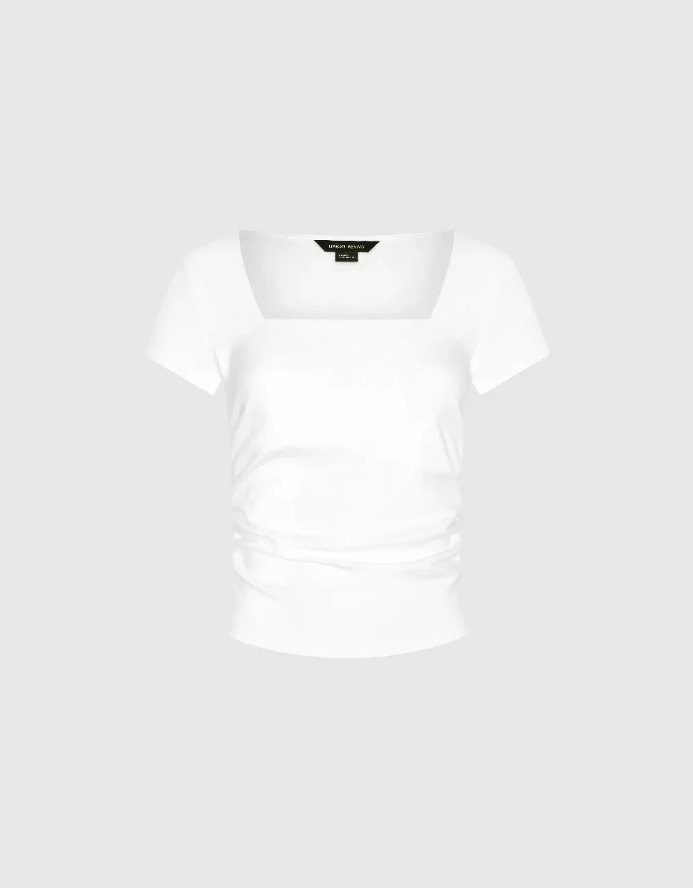 16530-essential-ruched-square-cut-collar-cotton-t-shirt-20.webp Essential Ruched Square-Cut Collar Cotton T Shirt
