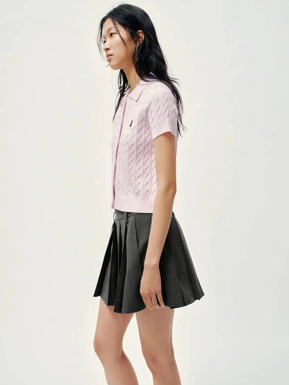 16557-polo-neck-cable-knitted-t-shirts-2.webp Polo Neck Cable Knitted T-Shirts