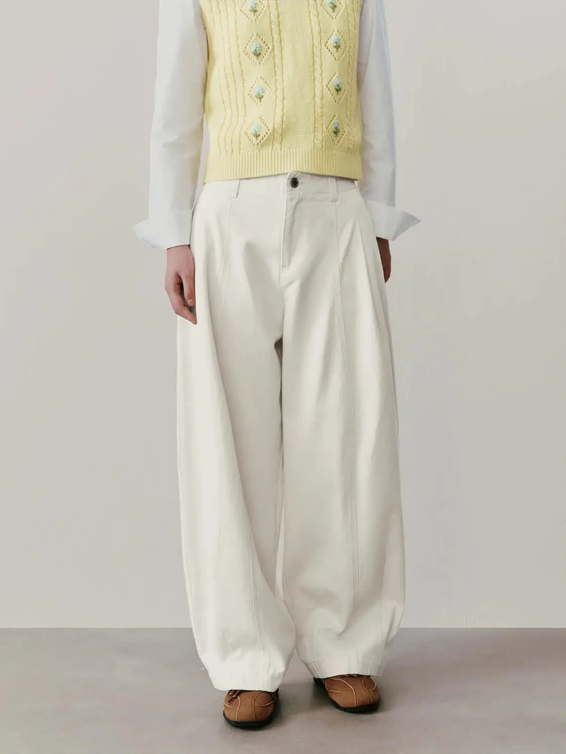 Barrel Leg Pants