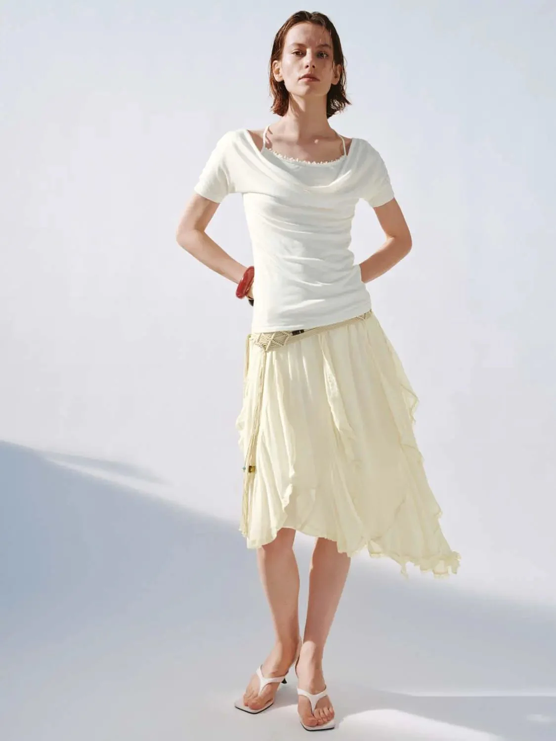 16704-asymmetric-ruffle-a-line-midi-lace-trim-skirts-5.webp Asymmetric Ruffle A Line Midi Lace Trim Skirts