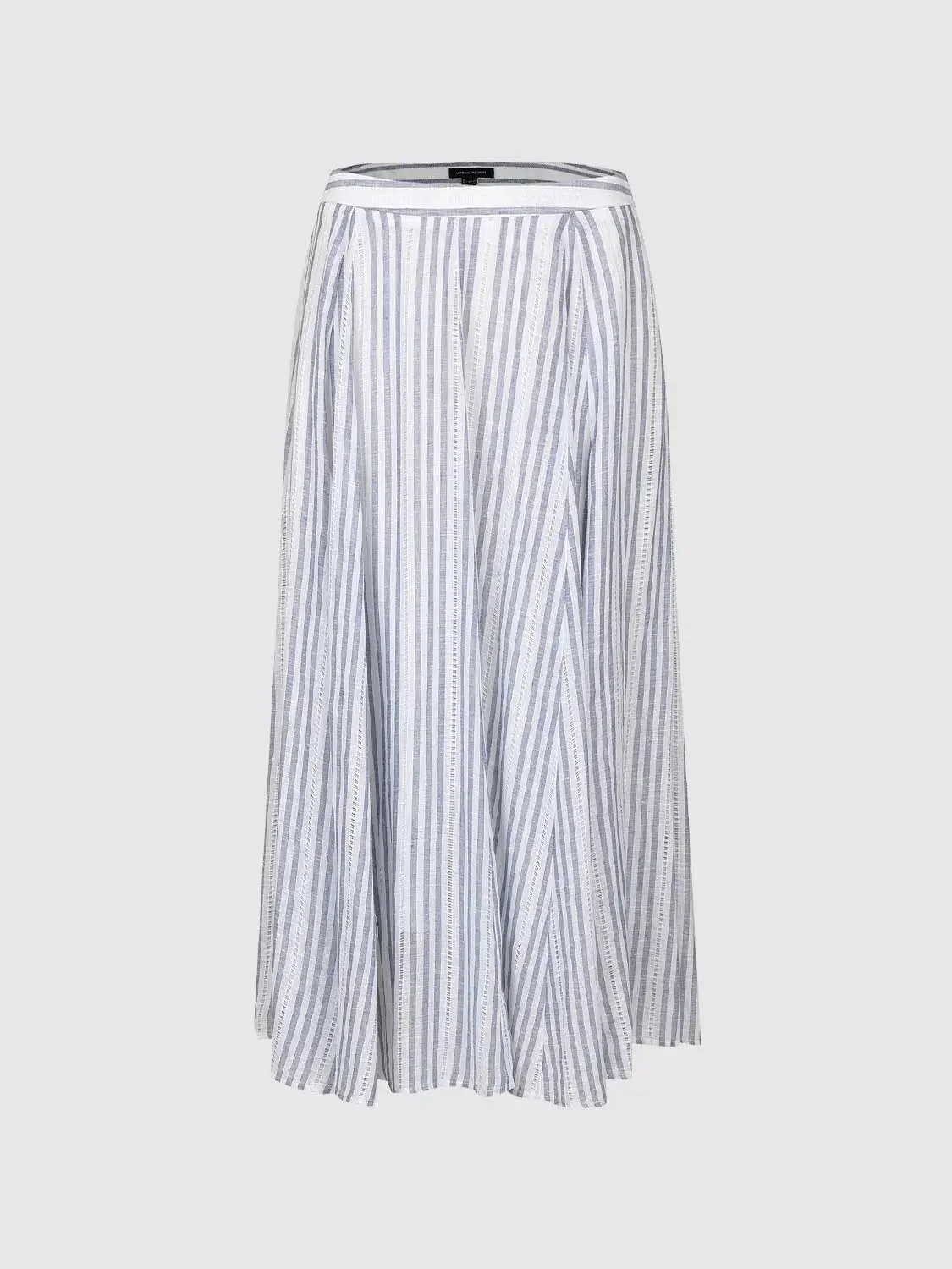 16808-linen-blend-contrast-striped-seamed-a-line-midi-skirts-2.webp Linen Blend Contrast Striped Seamed A-Line Midi Skirts