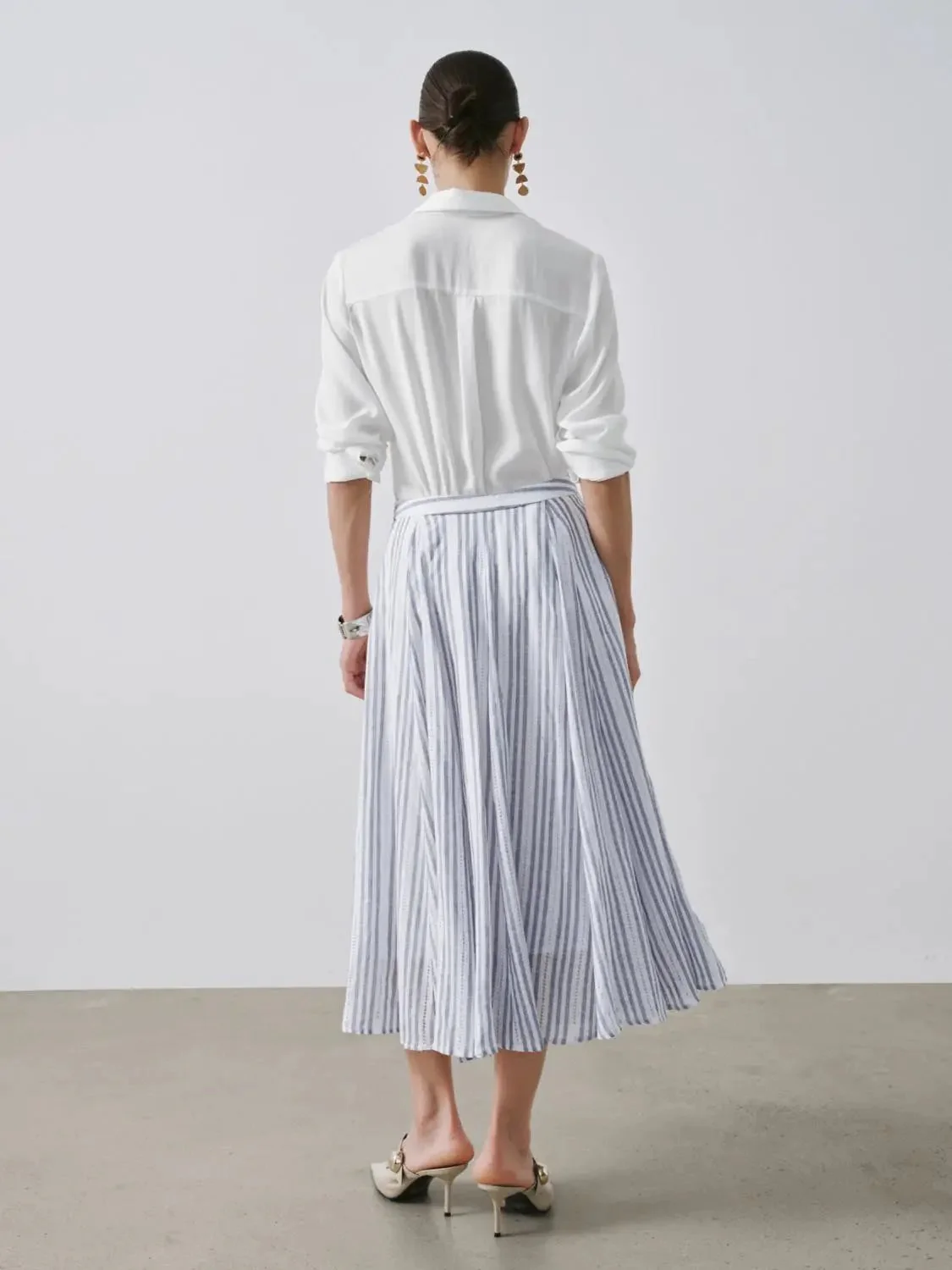 16808-linen-blend-contrast-striped-seamed-a-line-midi-skirts-4.webp Linen Blend Contrast Striped Seamed A-Line Midi Skirts