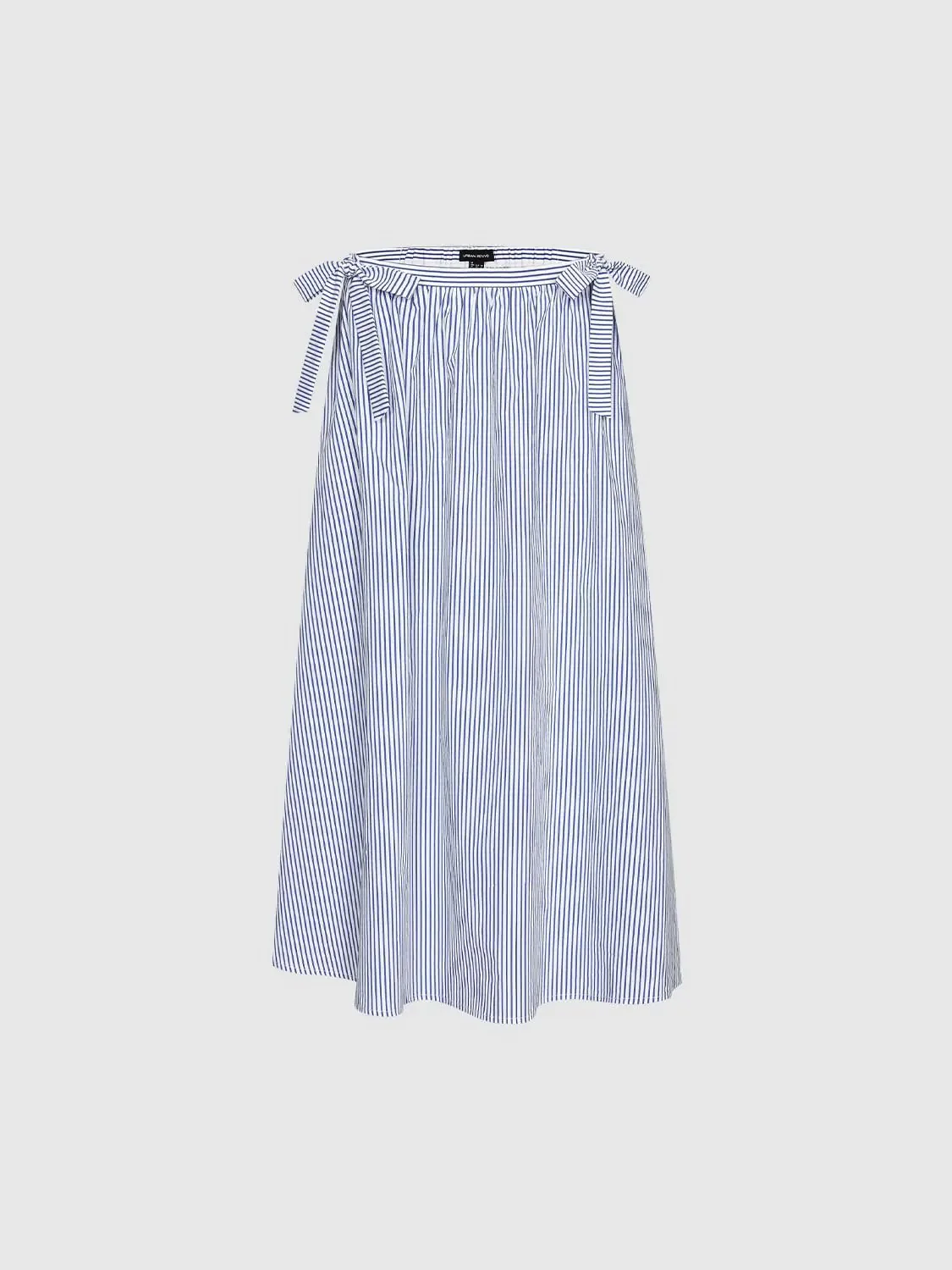 17006-bow-stripe-cotton-a-line-midi-dress-4.webp Bow Stripe Cotton A-Line Midi Dress