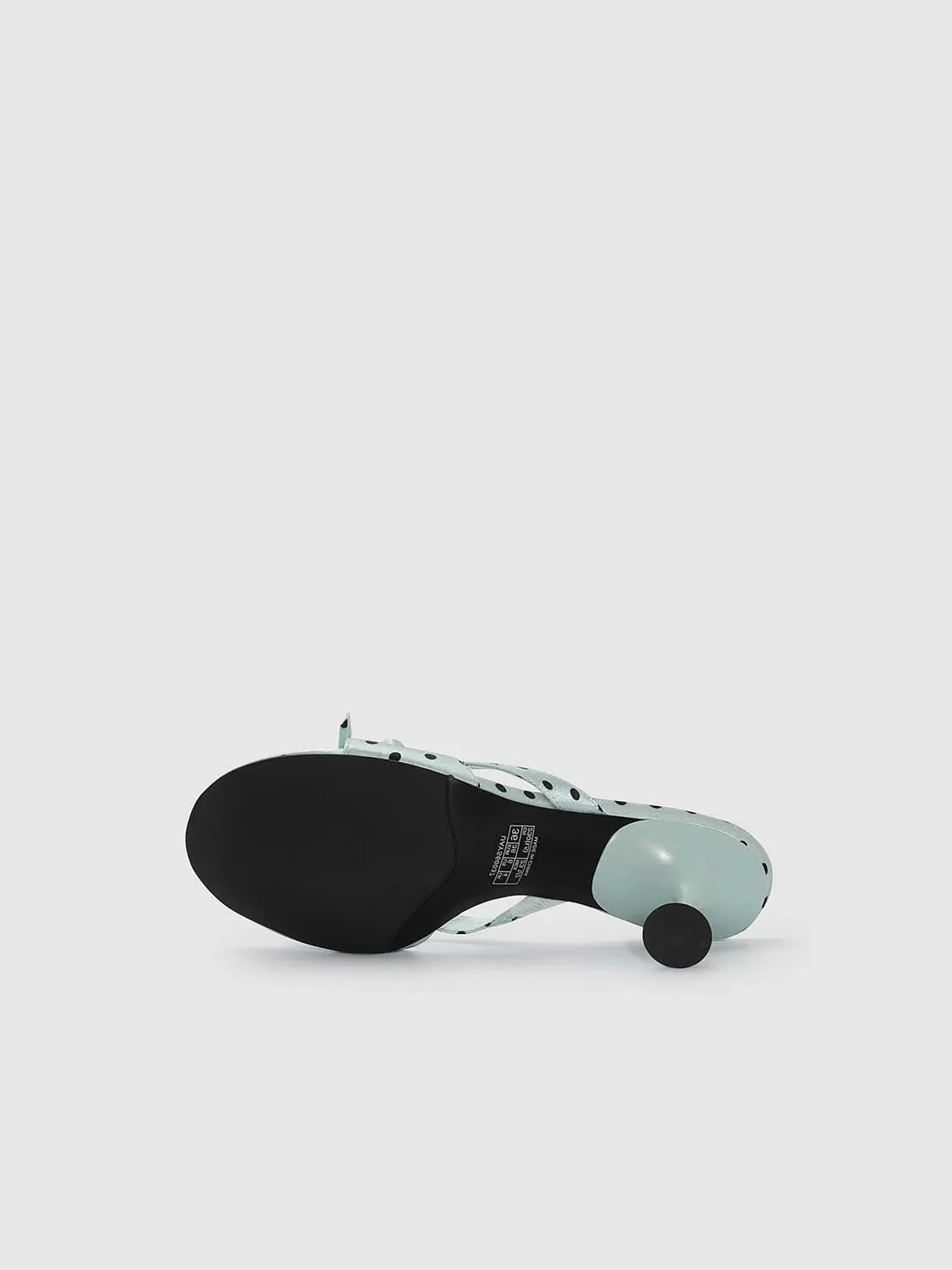 1707-mint-textile-polka-dot-bow-embellished-slippers-4.webp Mint Textile Polka Dot Bow Embellished Slippers