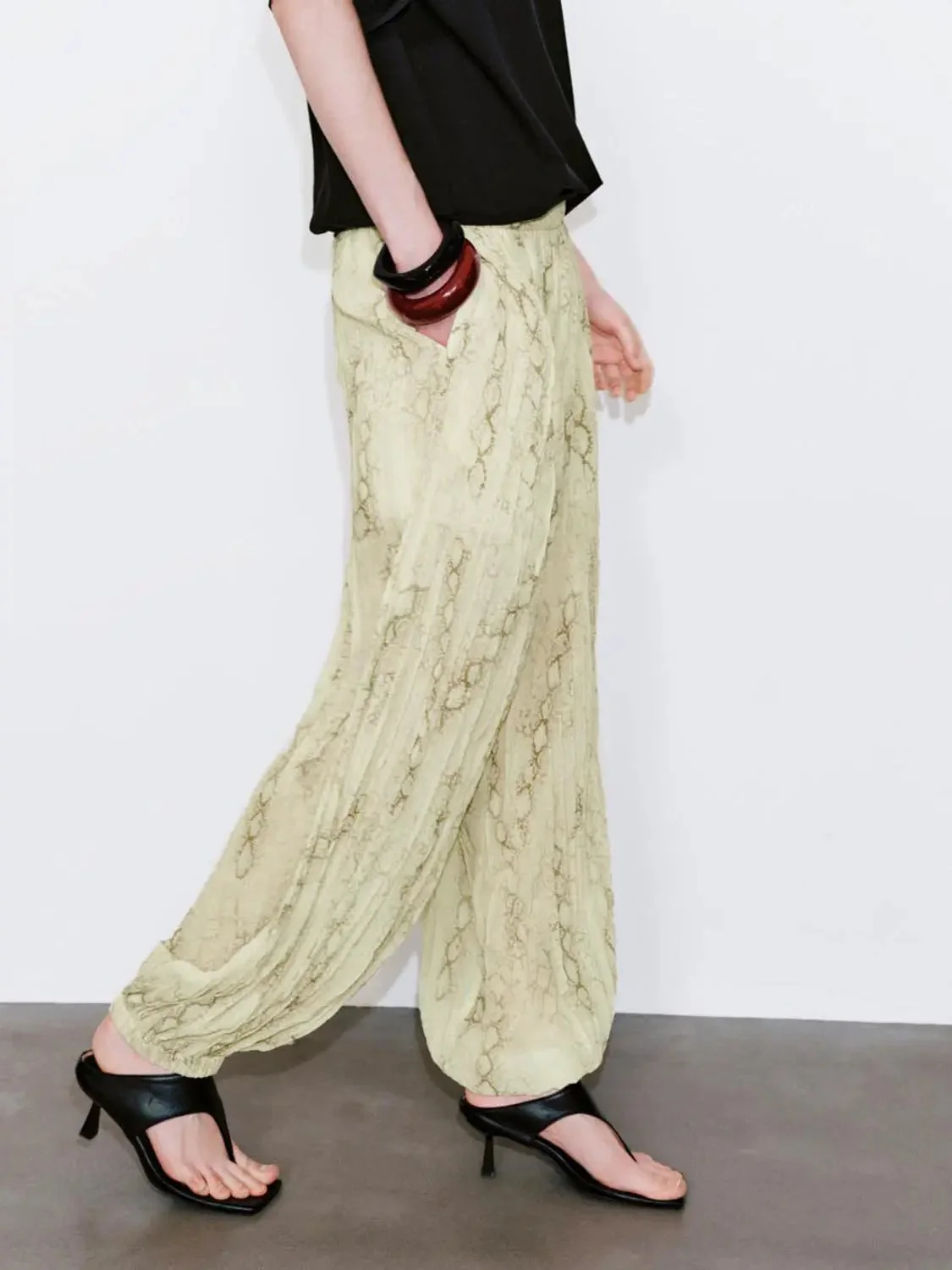 17142-pull-on-snake-print-jogger-pants-3.webp Pull On Snake Print Jogger Pants