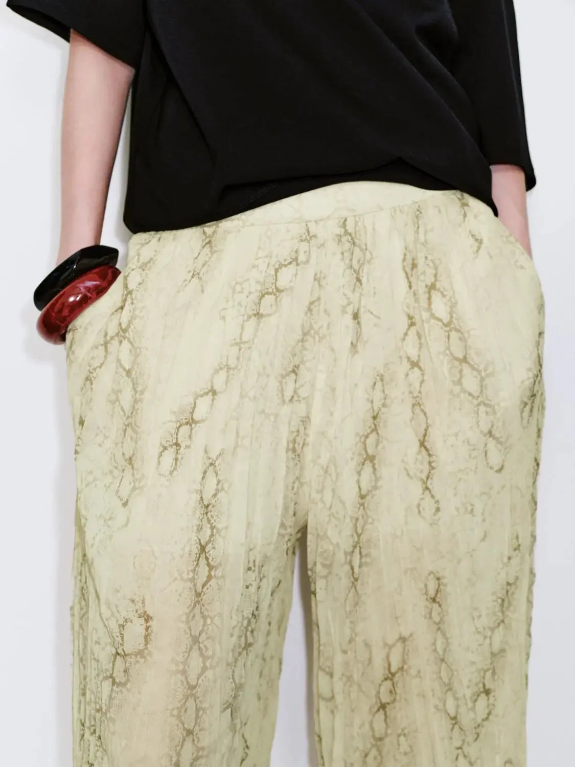 17142-pull-on-snake-print-jogger-pants-5.webp Pull On Snake Print Jogger Pants