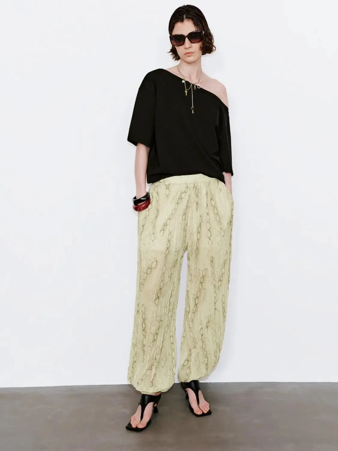 17142-pull-on-snake-print-jogger-pants-7.webp Pull On Snake Print Jogger Pants