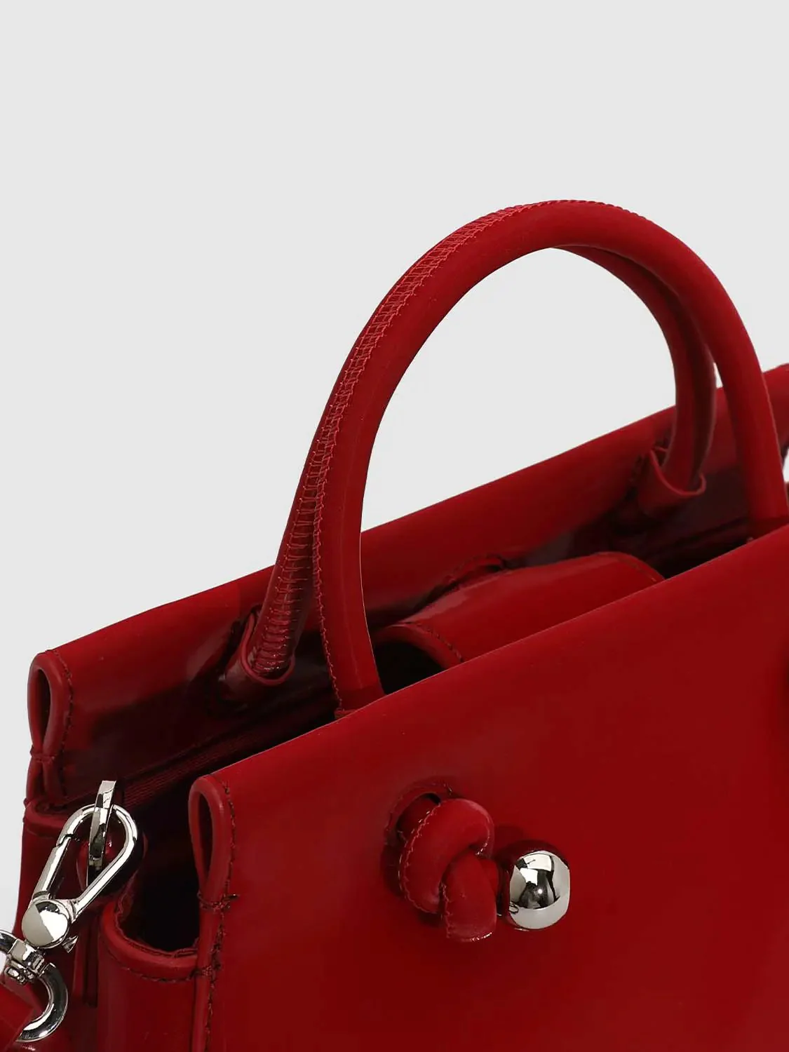 17181-faux-leather-bow-detail-handle-shoulder-bags-5.webp Faux Leather Bow Detail Handle Shoulder Bags