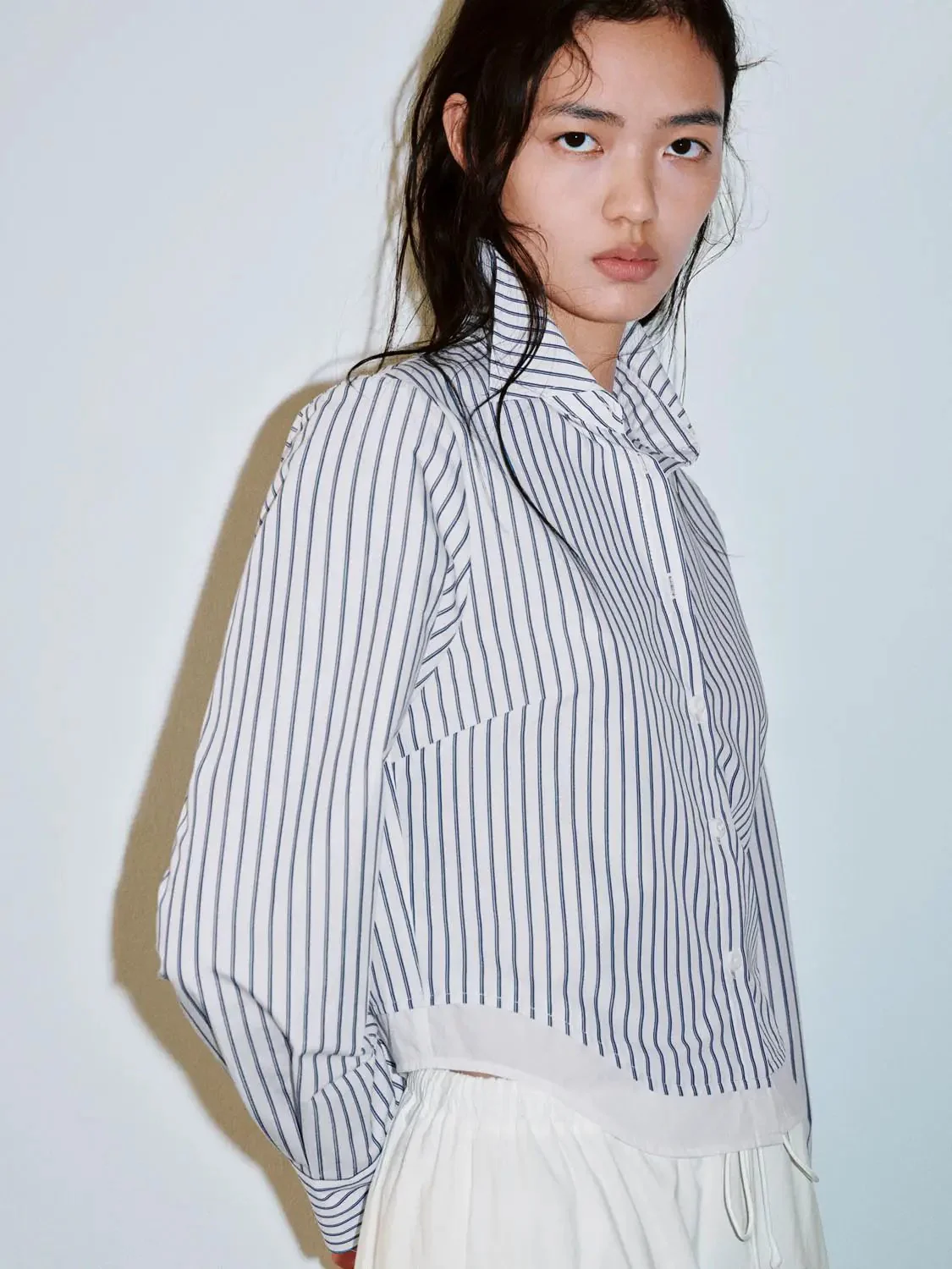 17185-elegant-two-tone-stripe-cotton-everyday-shirt-2.webp Elegant Two Tone Stripe Cotton Everyday Shirt