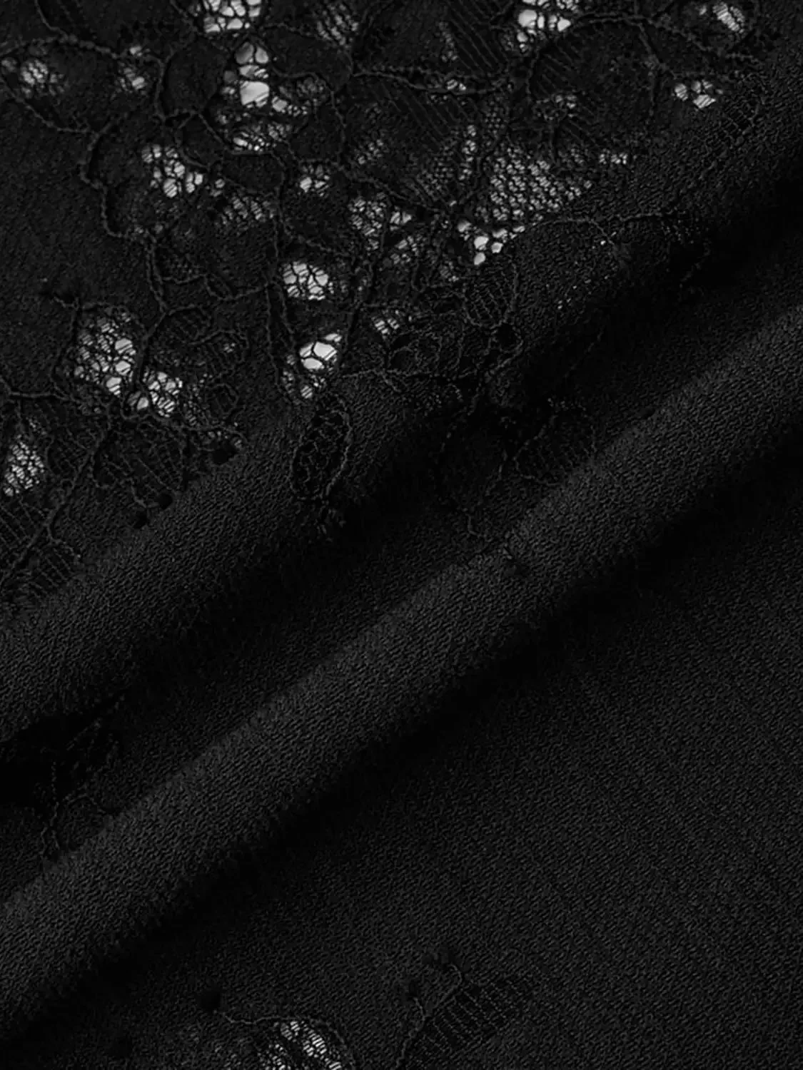 Laced Straight Midi Skirts